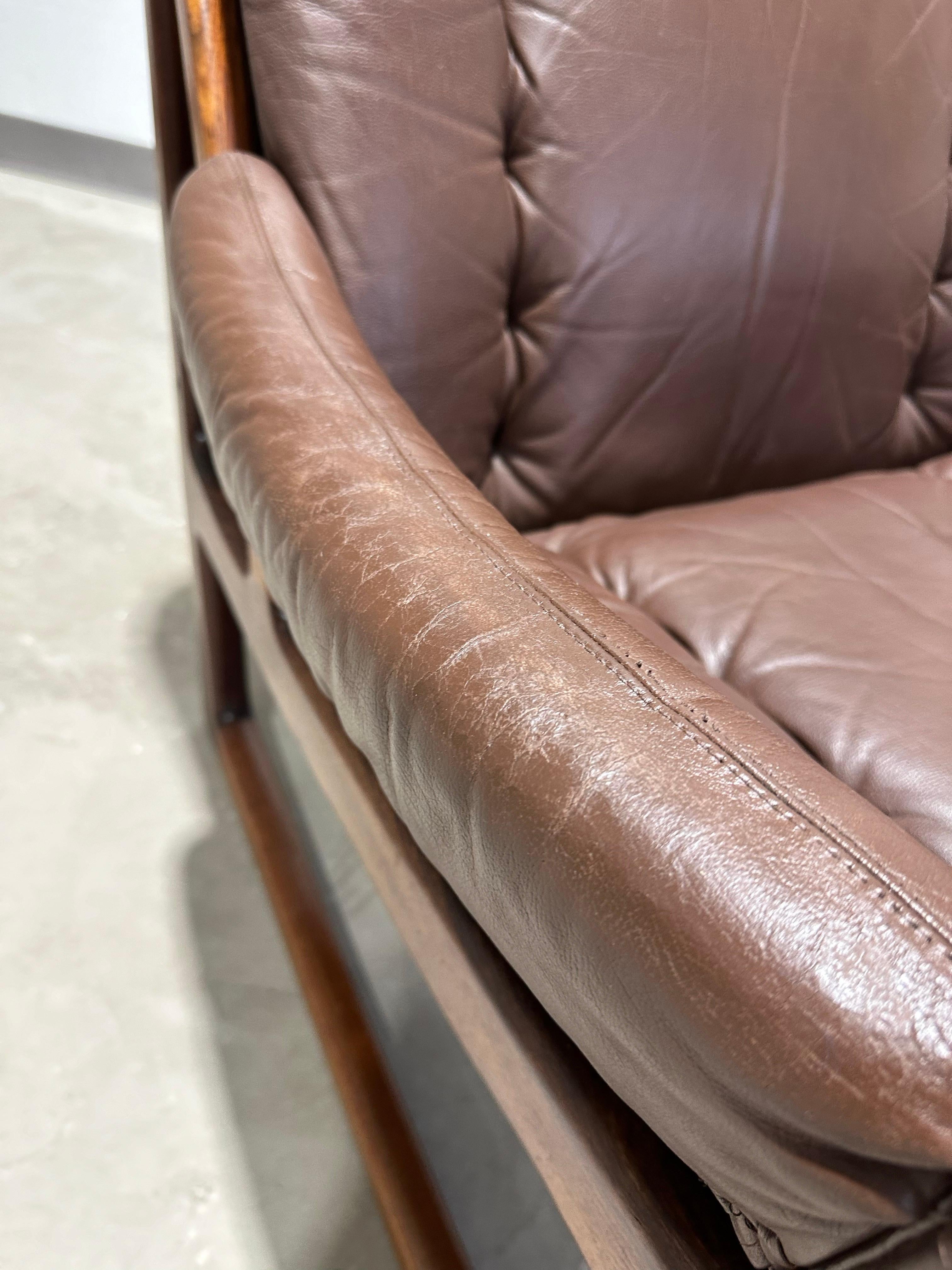 Torbjørn Afdal for Nesjestranda Møbelfabrikk Rosewood Lounge Chair 4