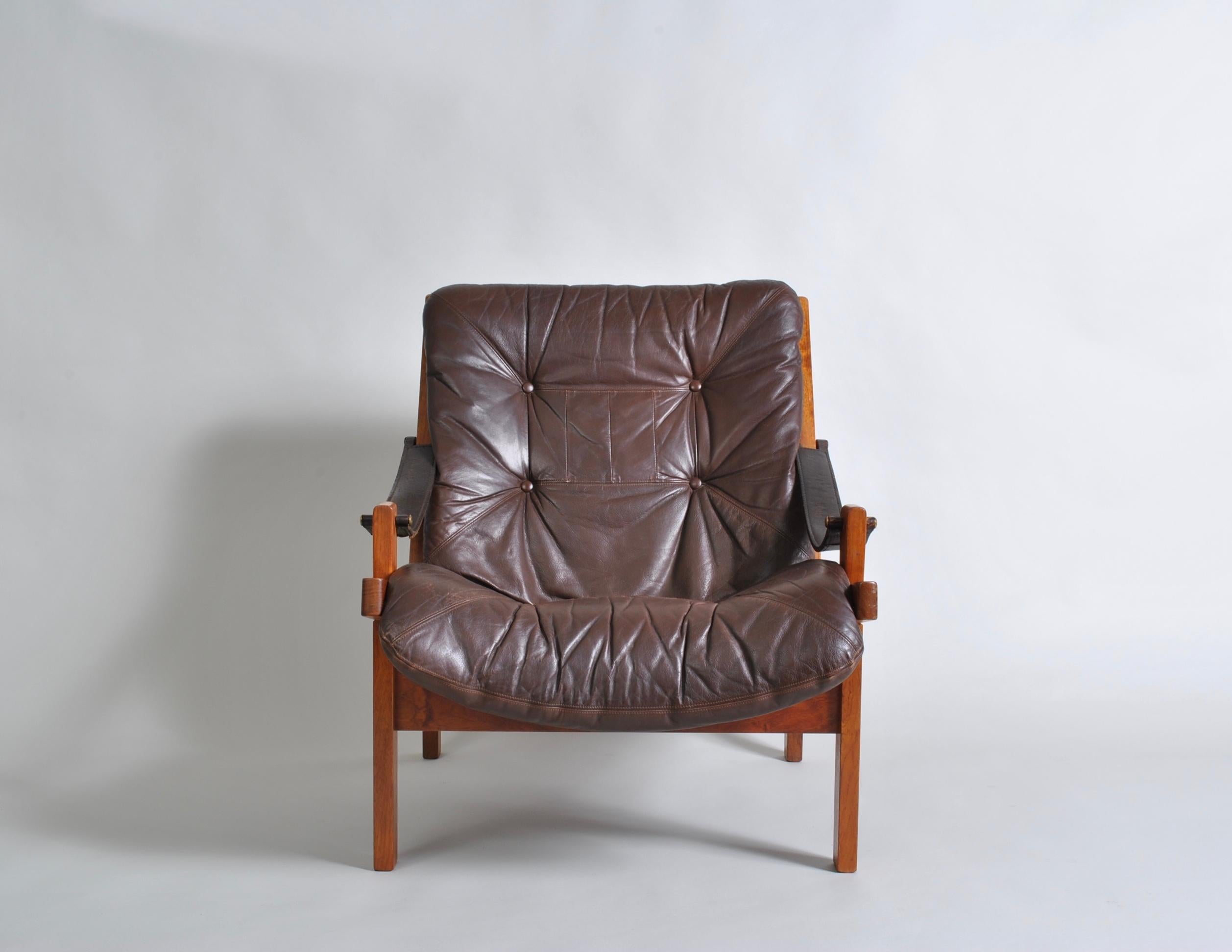 Mid-Century Modern Torbjørn Afdal Hunter Chair