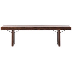 Torbjørn Afdal Krobo Bench / Side Table in Rosewood Produced in Norway