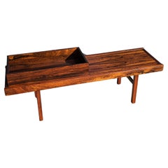 Banco jardinera de palisandro estilo "Krobo" de Torbjørn Afdal
