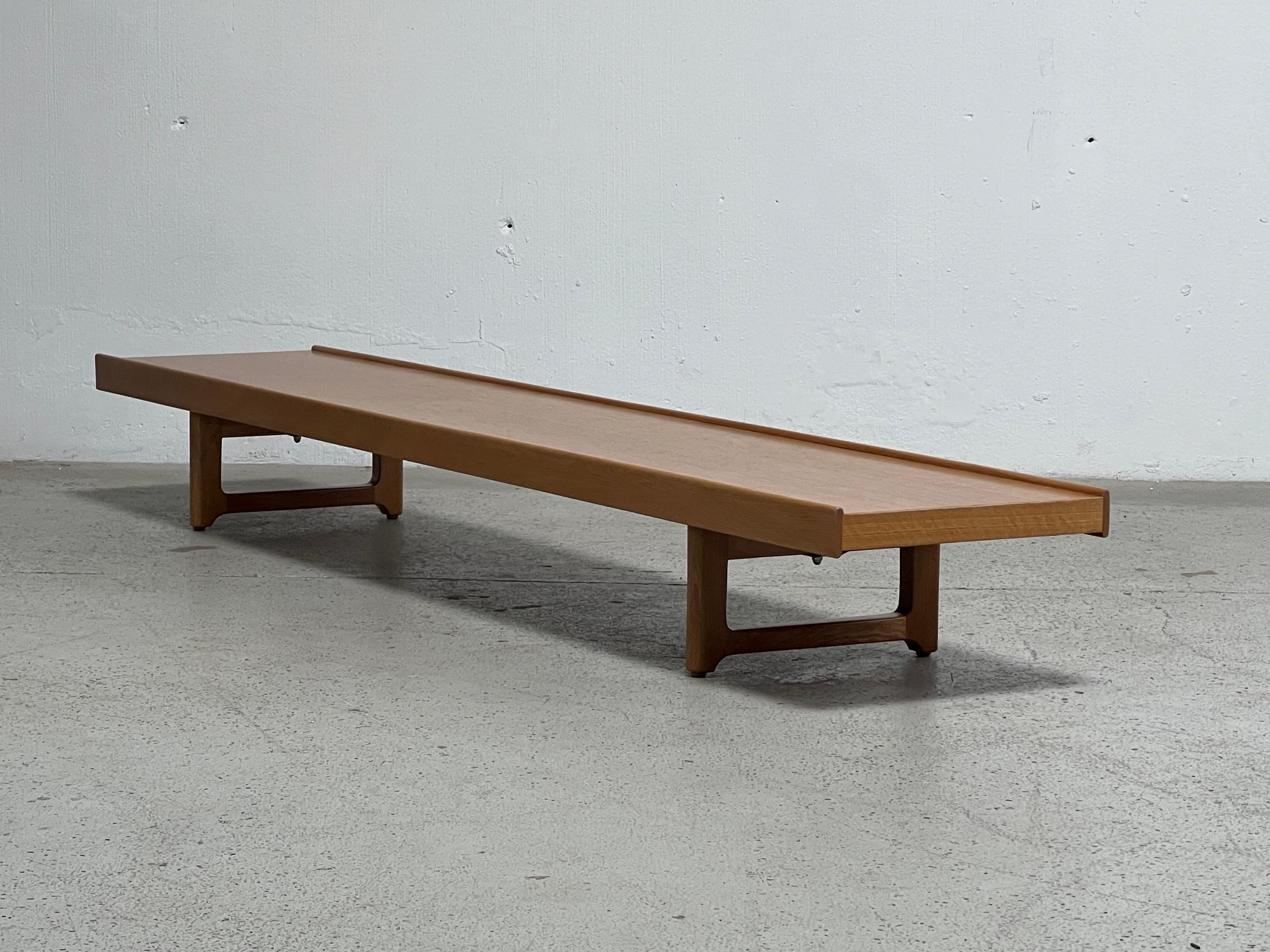 Torbjørn Afdal Oak 'Krobo' Bench For Sale 9