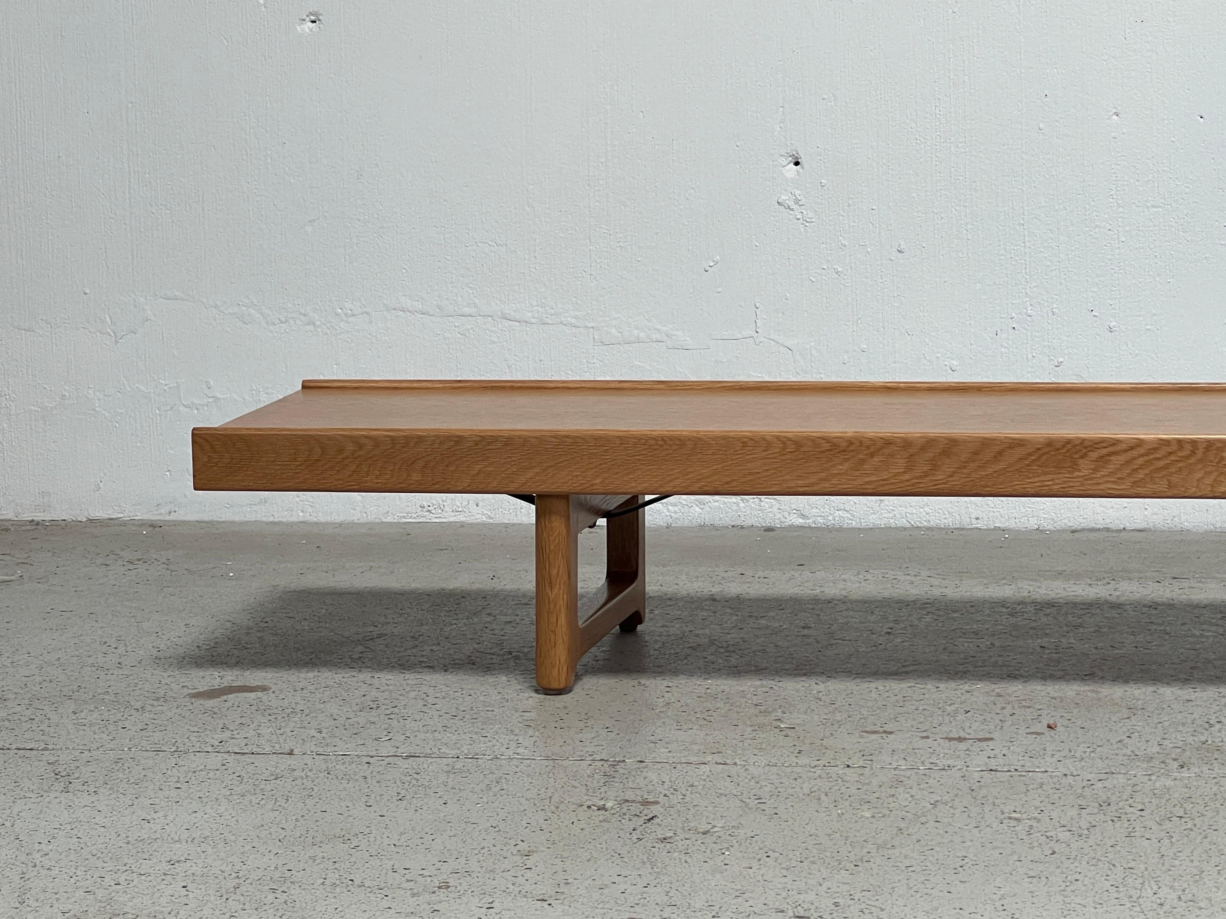 Torbjørn Afdal Oak 'Krobo' Bench In Good Condition For Sale In Dallas, TX