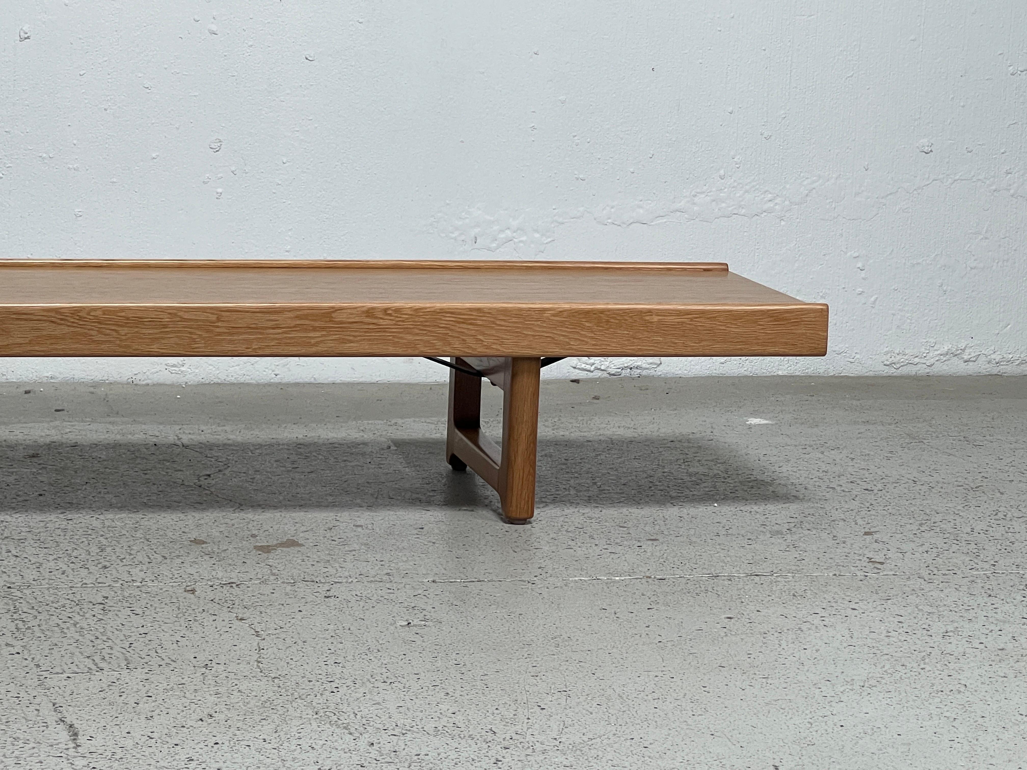 Mid-20th Century Torbjørn Afdal Oak 'Krobo' Bench For Sale