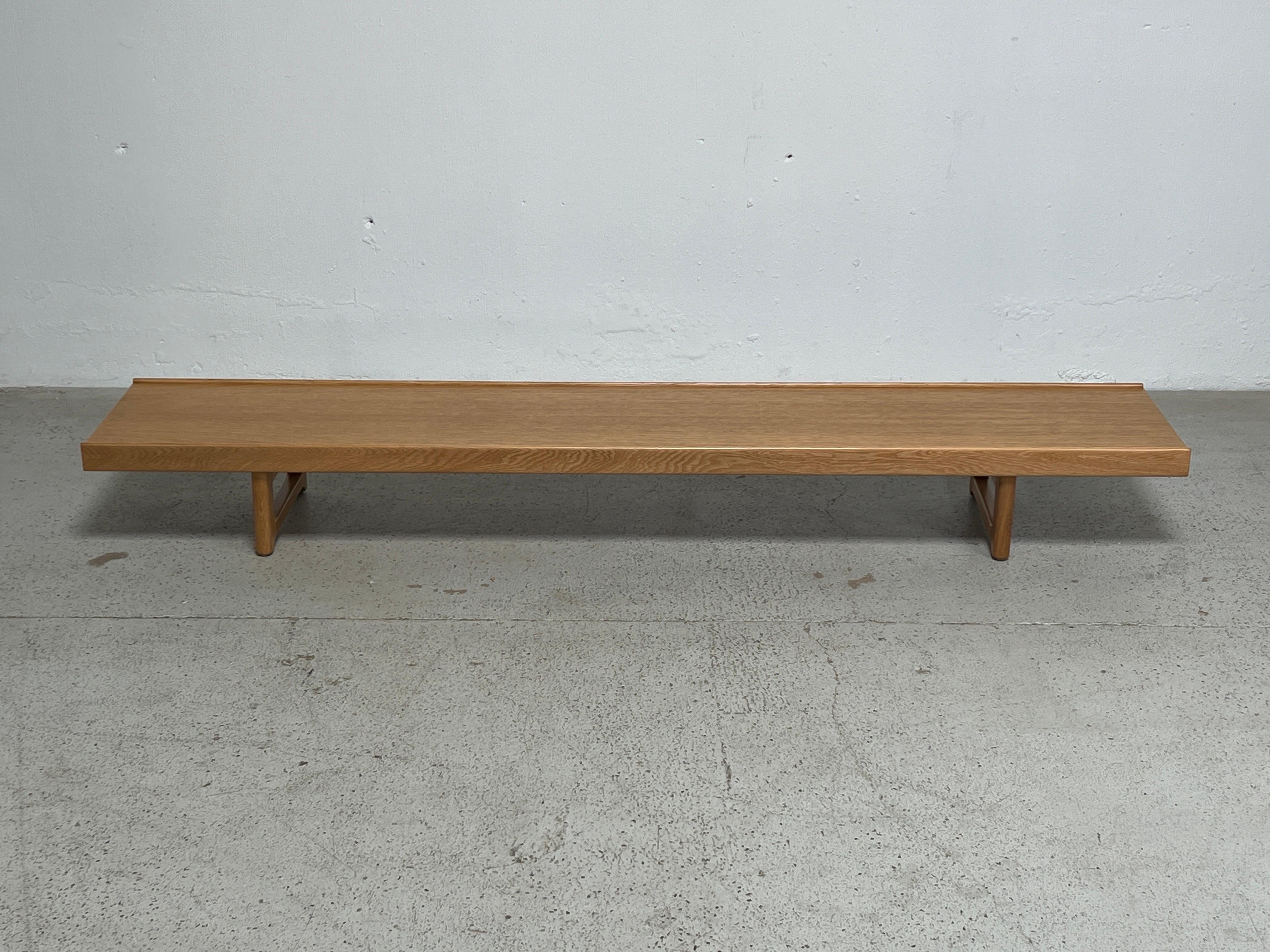 Torbjørn Afdal Oak 'Krobo' Bench For Sale 1