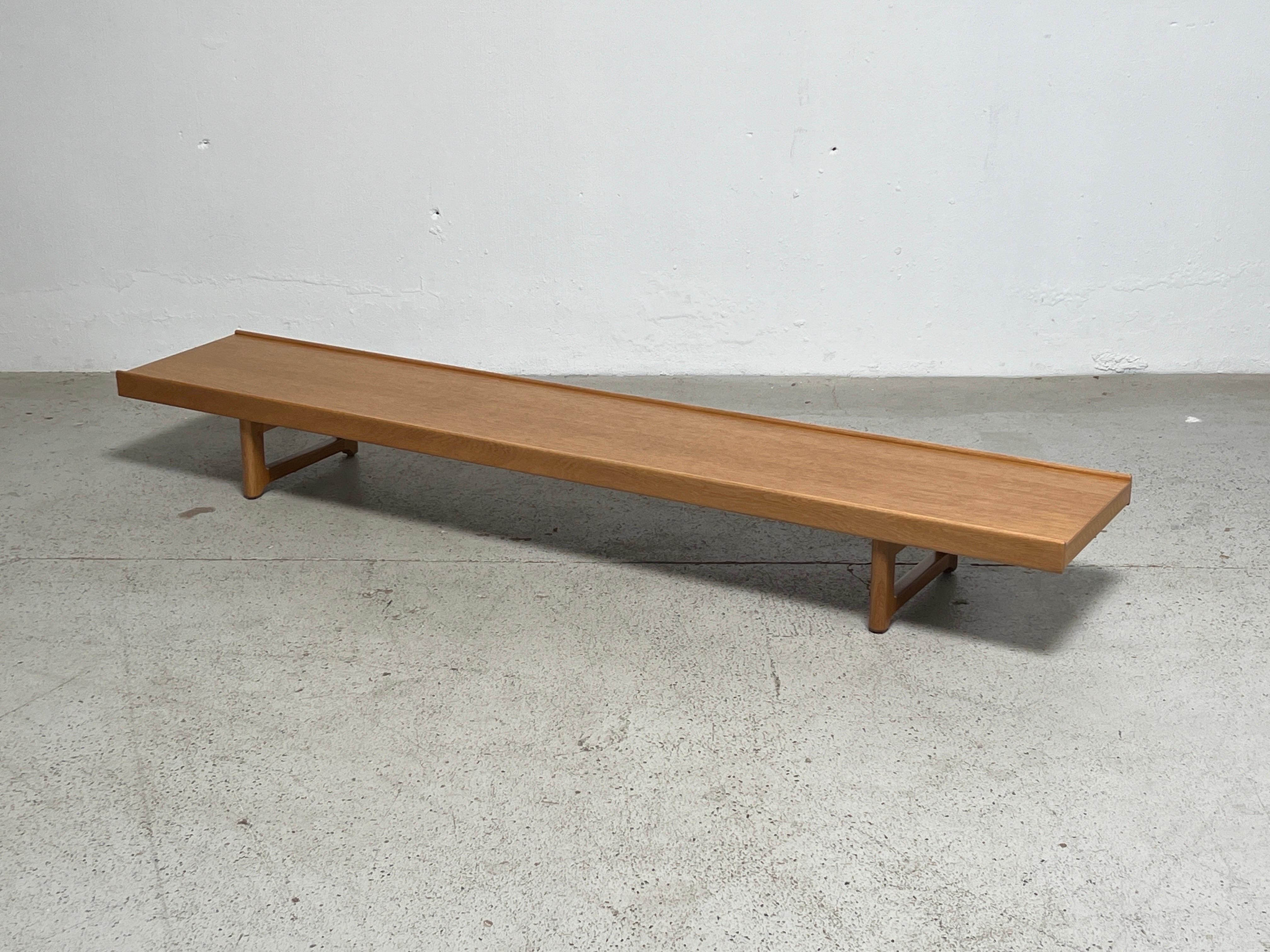 Torbjørn Afdal Oak 'Krobo' Bench For Sale 4
