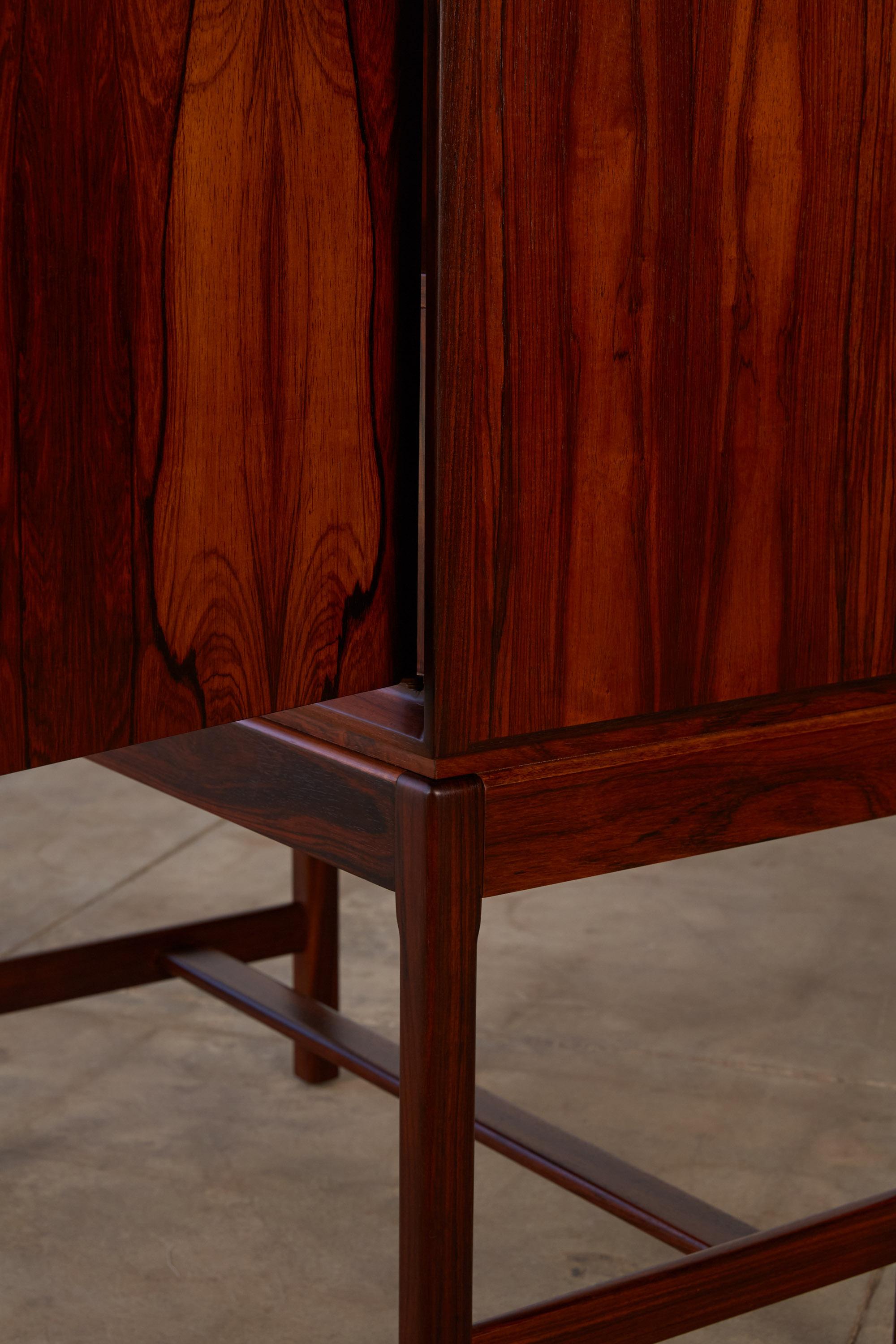 Torbjørn Afdal Rosewood Bar Cabinet 7