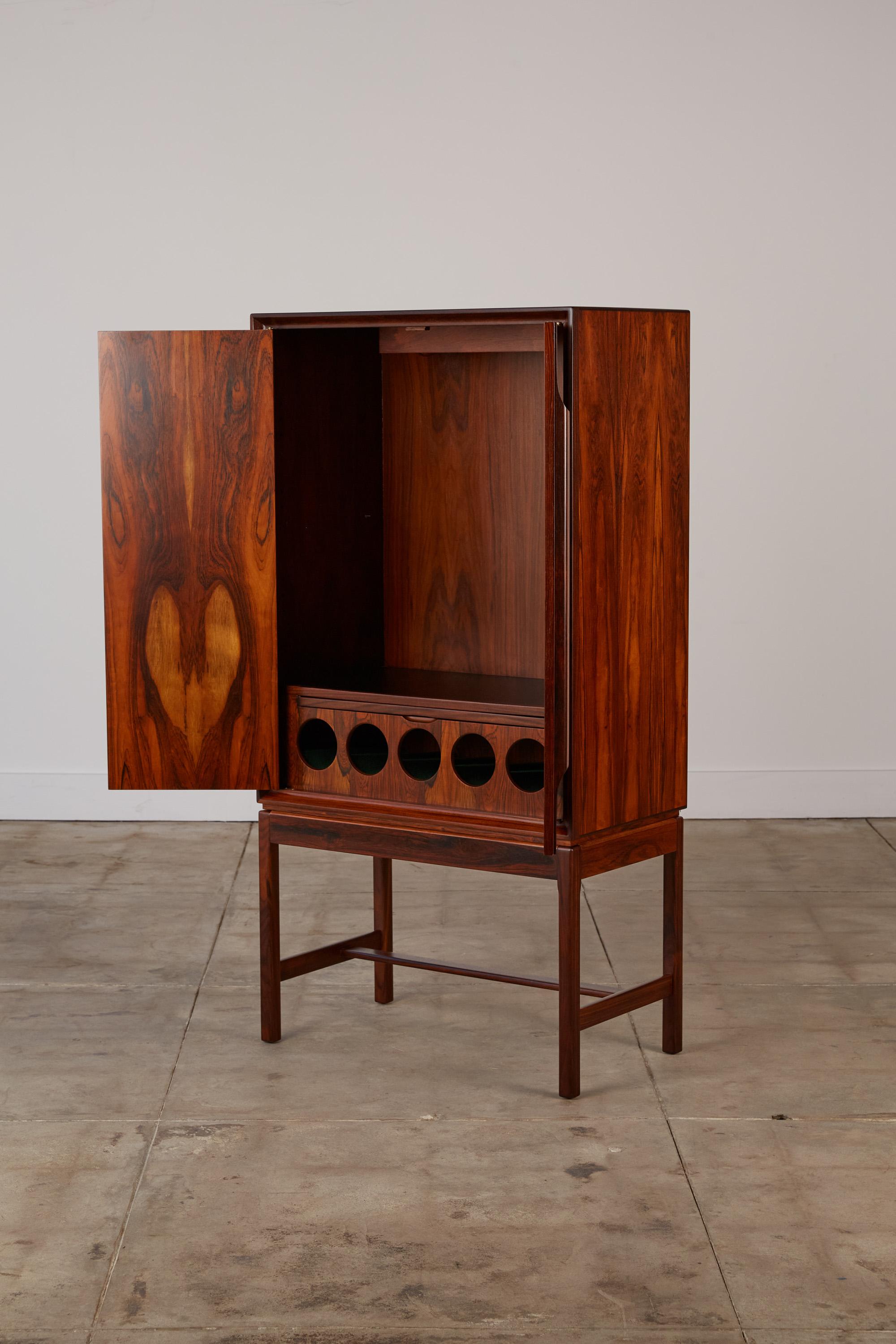 Norwegian Torbjørn Afdal Rosewood Bar Cabinet