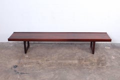 Torbjørn Afdal Rosewood "Korbo" Bench and Cabinet