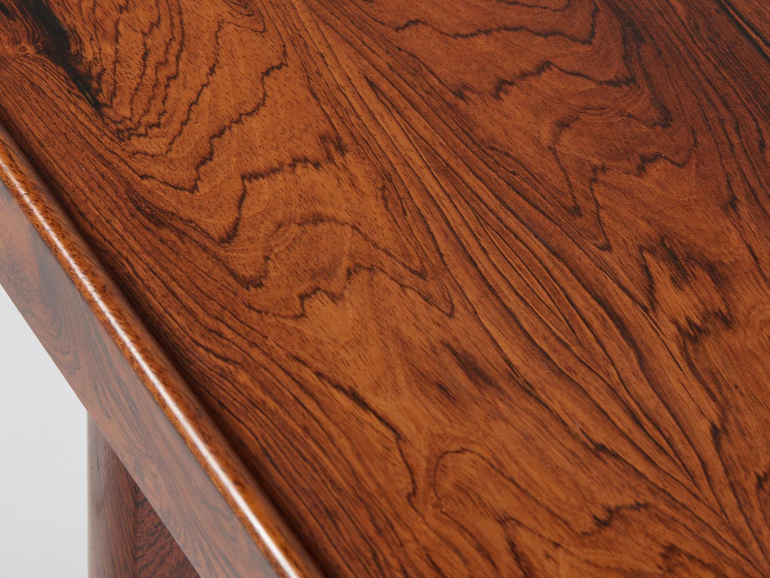 Tavolo da panca di Torbjørn Afdal in legno di palissandro da 1,2 m, anni '60 circa in vendita 1