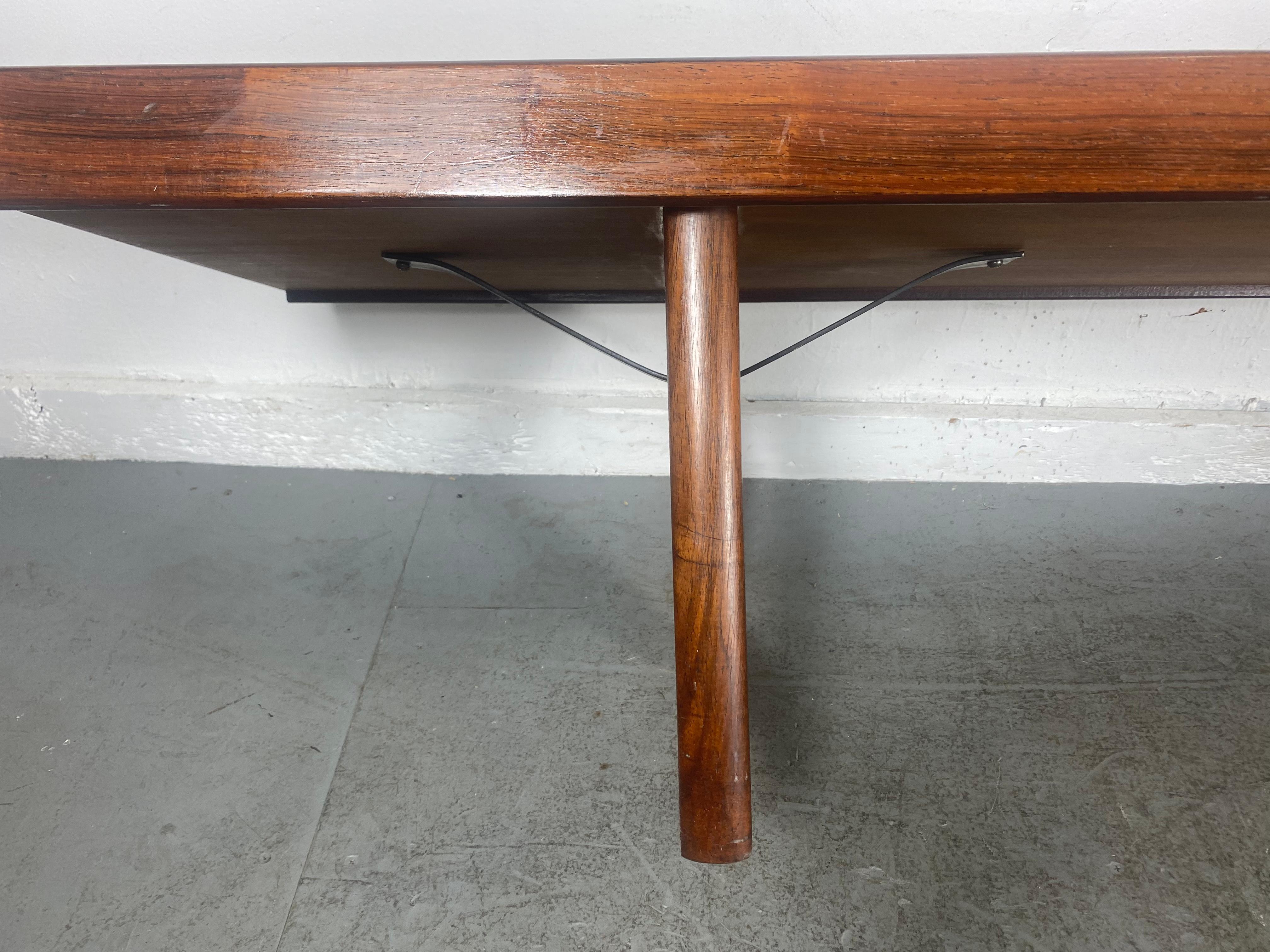 Torbjørn Afdal Rosewood “Krobo” Bench, Norway, 1960s In Good Condition For Sale In Buffalo, NY