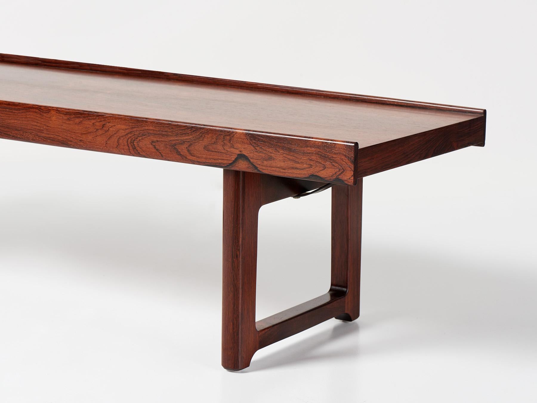 Table banc Krobo en palissandre de Torbjørn Afdal c1960s Bon état - En vente à London, England