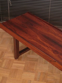 Torbjørn Afdal Rosewood Krobo Bench with Planter for Bruksbo