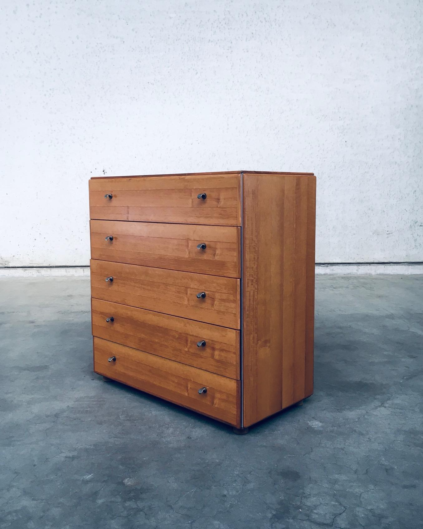 Italian TORCELLO Series Chest of Drawers by Afra & Tobia Scarpa for Stildomus