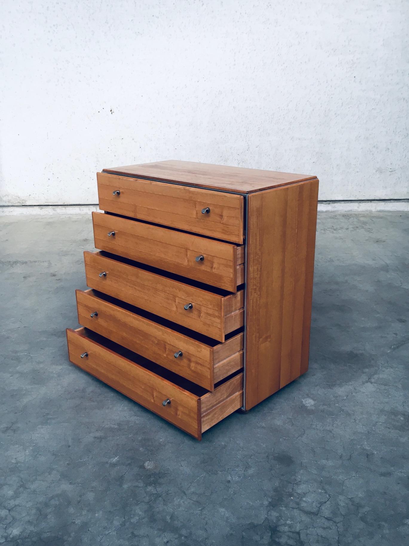 Late 20th Century TORCELLO Series Chest of Drawers by Afra & Tobia Scarpa for Stildomus