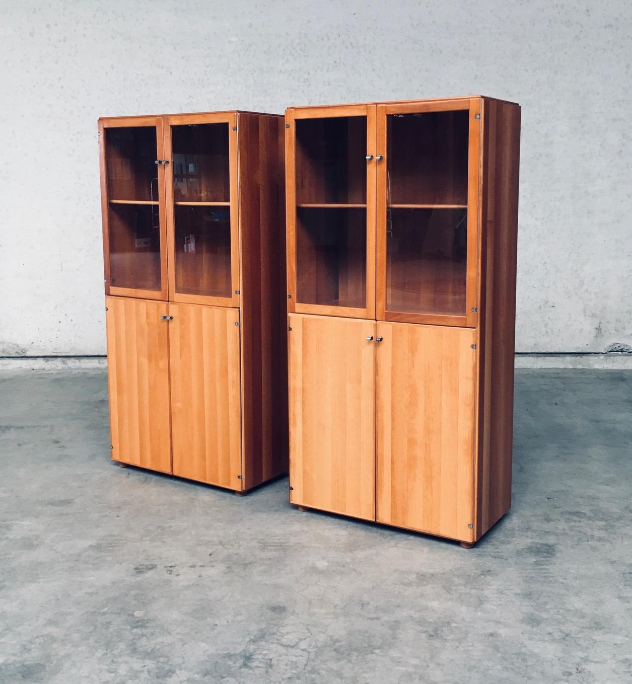 Postmoderno Set di vetrine serie TORCELLO di Afra & Tobia Scarpa per Stildomus in vendita