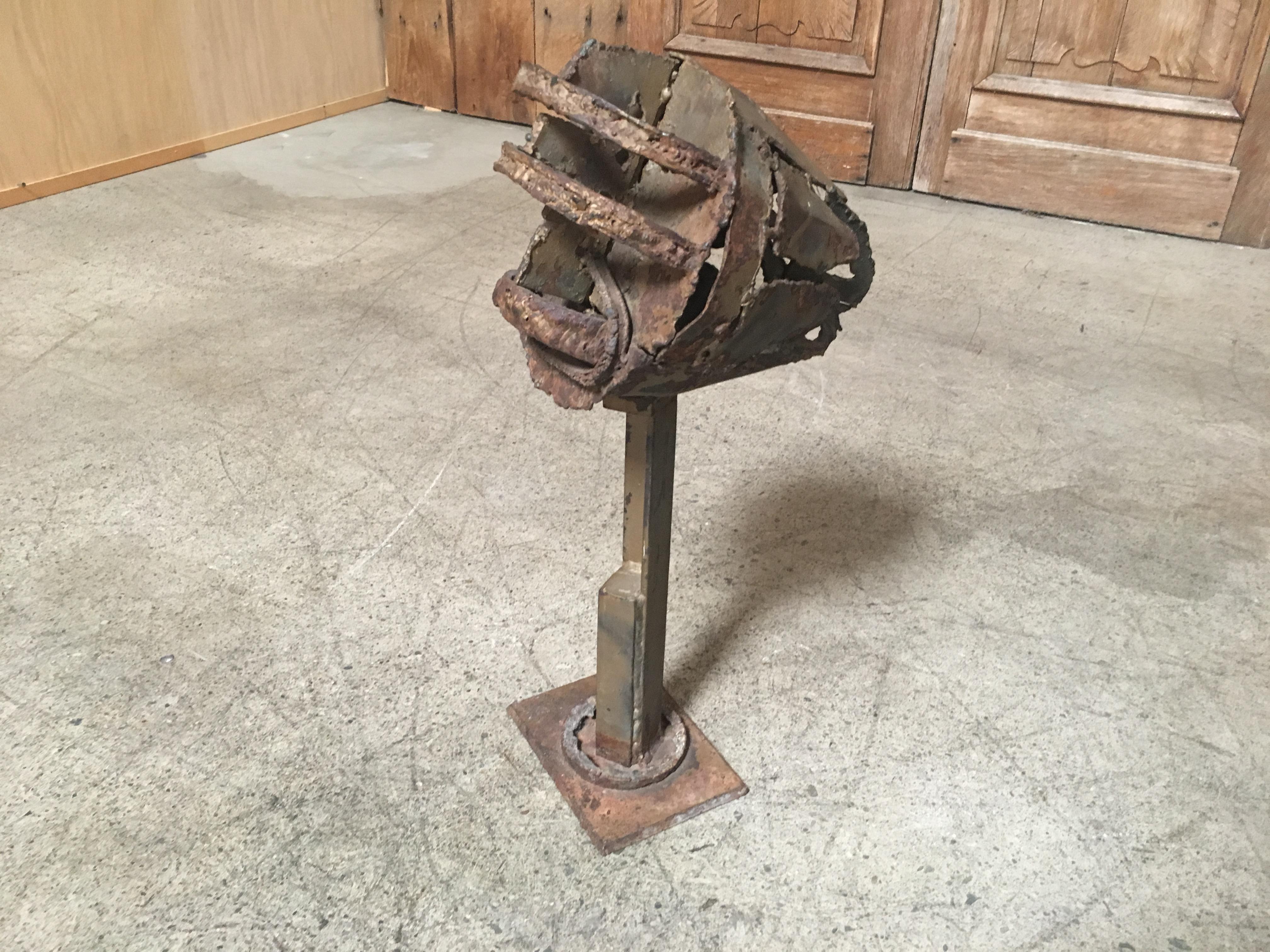 Scultura brutale tagliata con la fiamma ossidrica in vendita 6