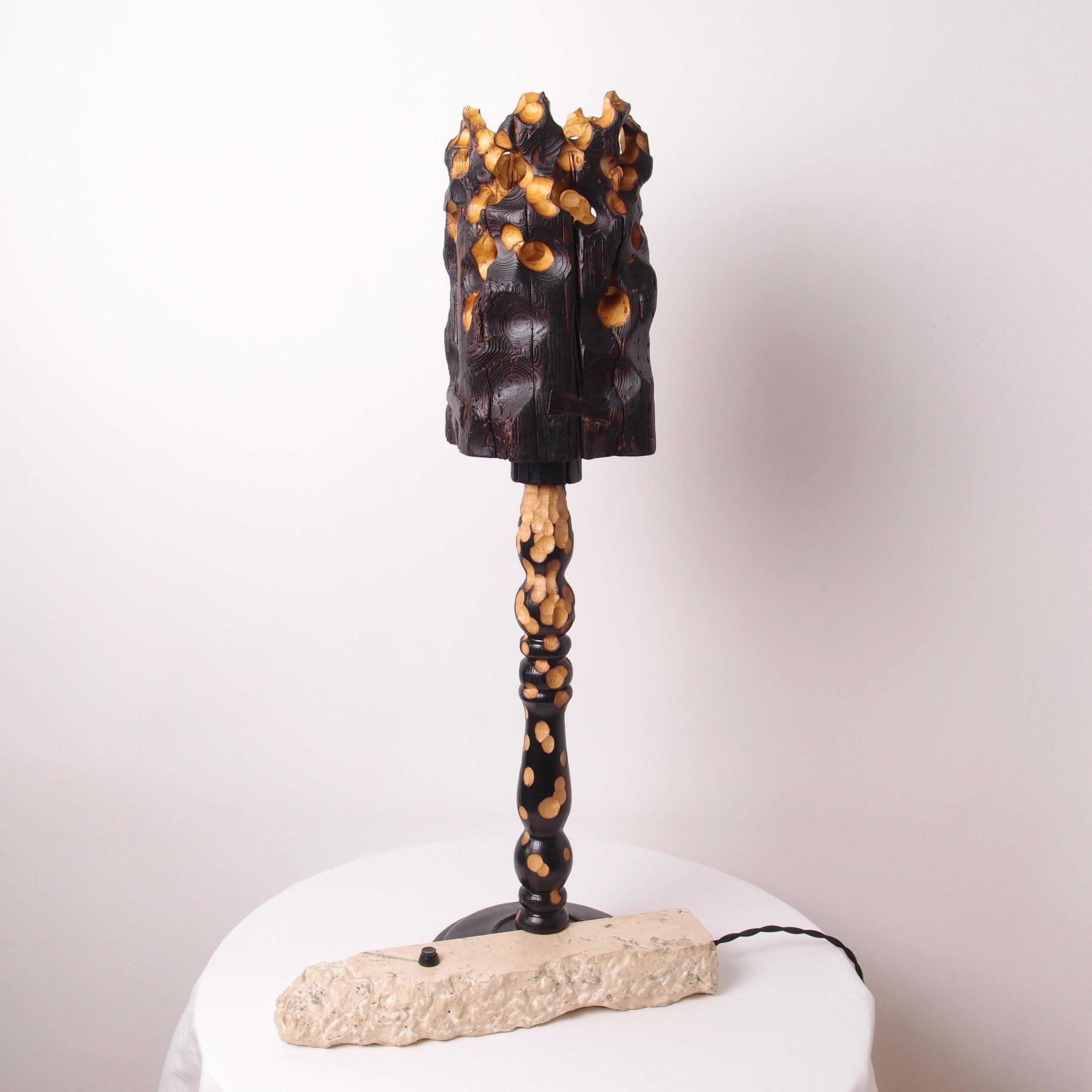 Torch Table Lamp by Gabor Gobi In New Condition For Sale In Geneve, CH