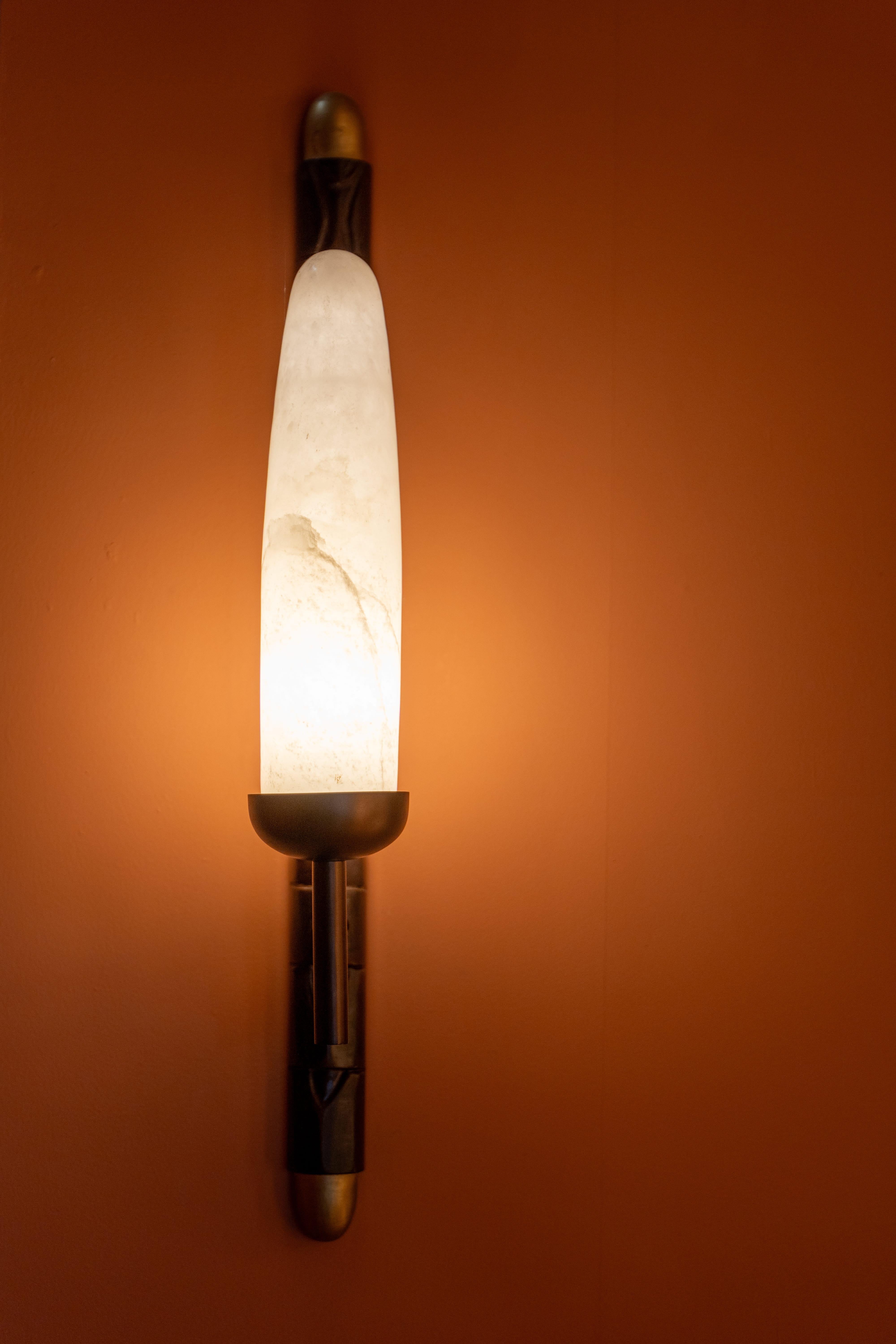 Indien Torch wall light en vente