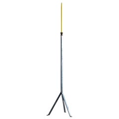 21st Century Candle Holder Torchère Indoor Outdoor Black Cast Iron