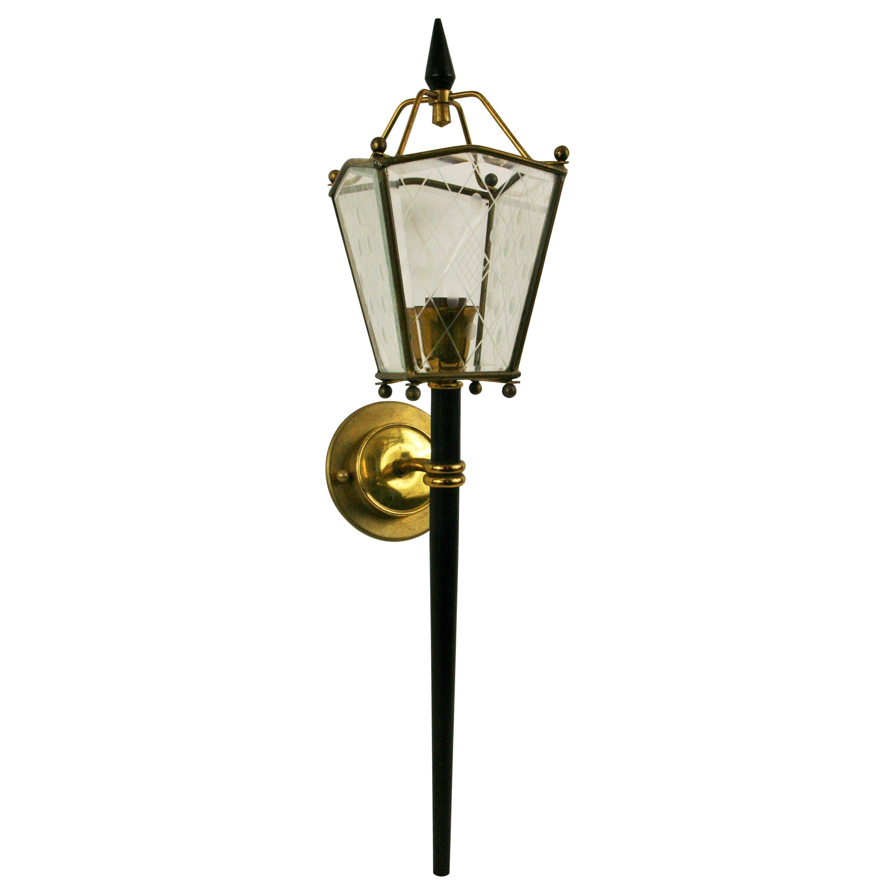 Torchère French Single Sconce