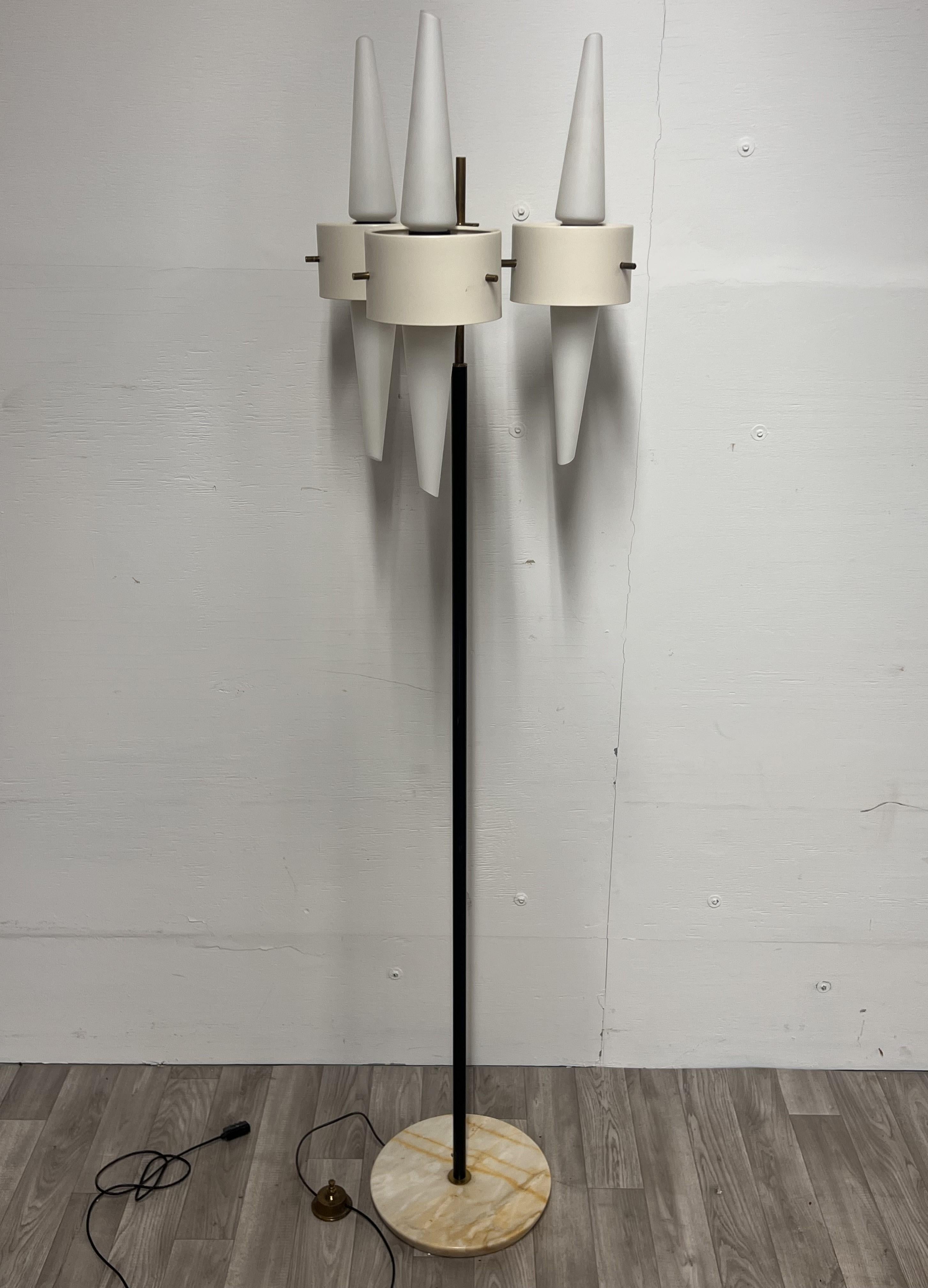 Torchere Style Floor Lamp by Stilnovo For Sale 3