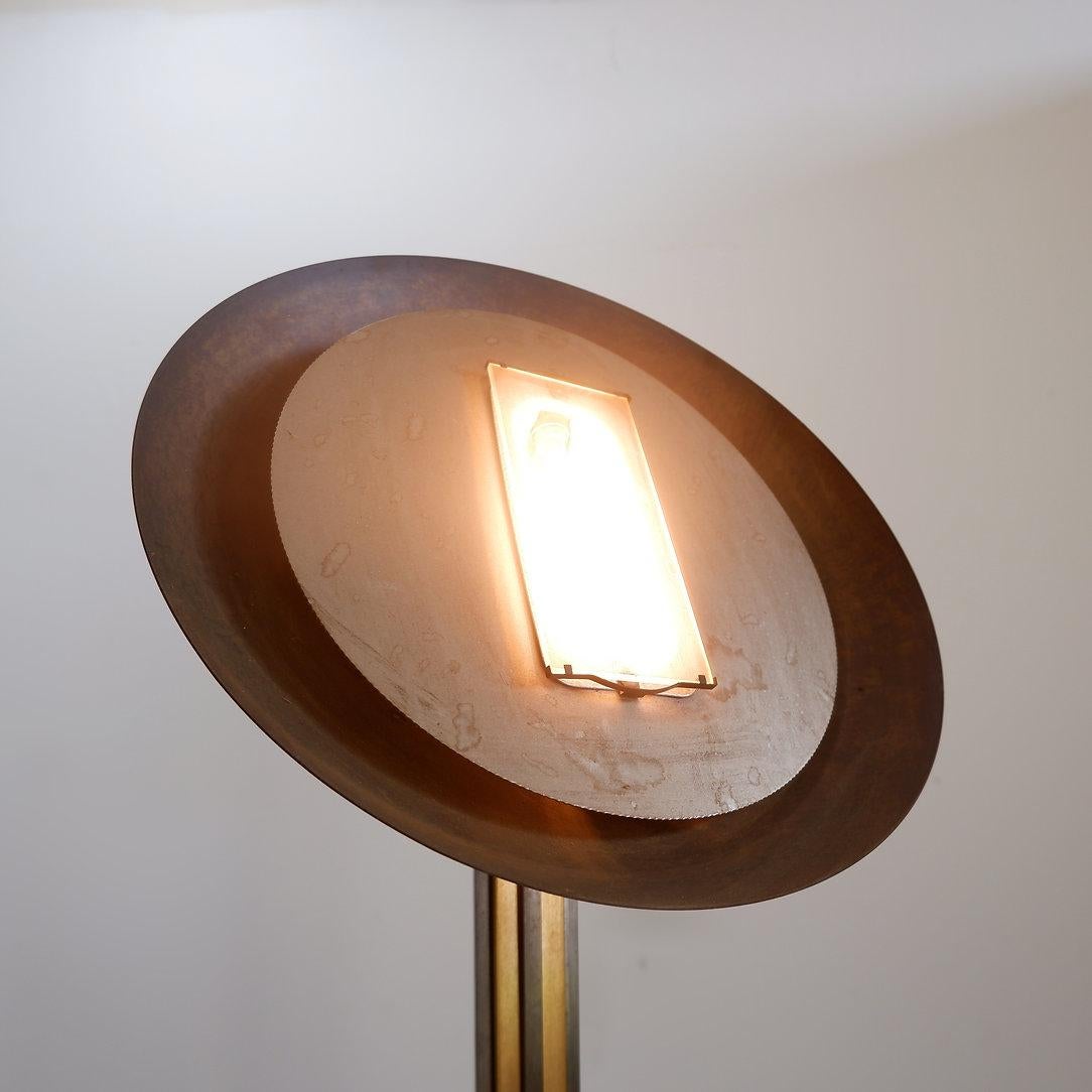 Lampadaire torchère Belgo Chrom Style - 1980 en vente 1