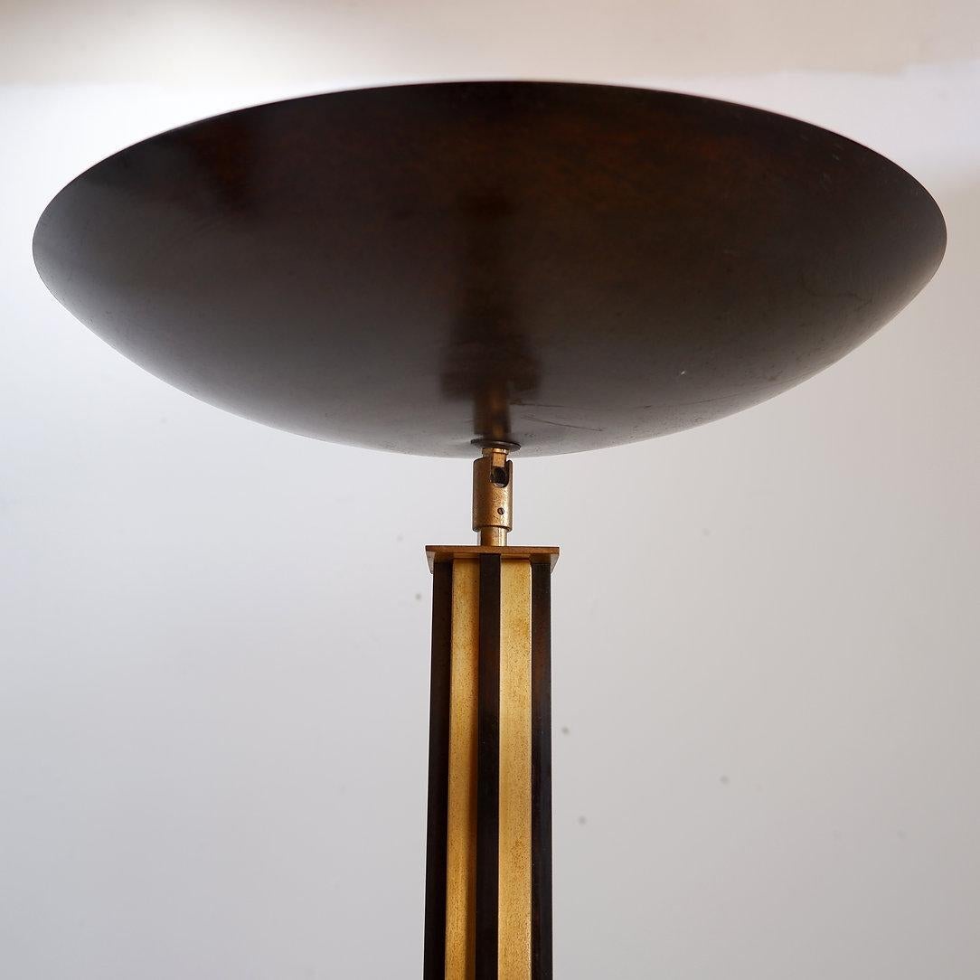 Lampadaire torchère Belgo Chrom Style - 1980 en vente 2