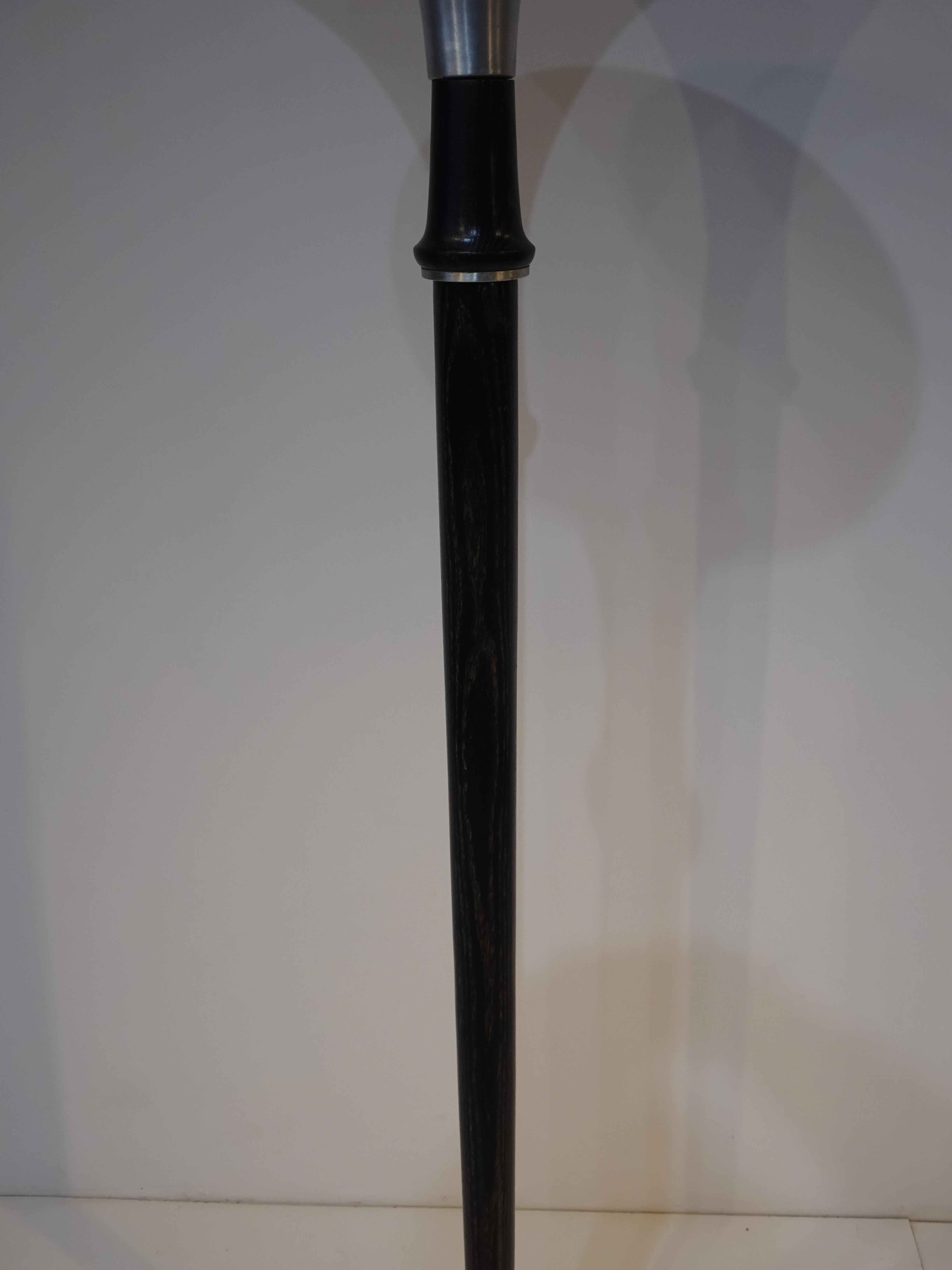Torchiere Floor Lamp in the Manner of Russel Wright In Good Condition In Cincinnati, OH