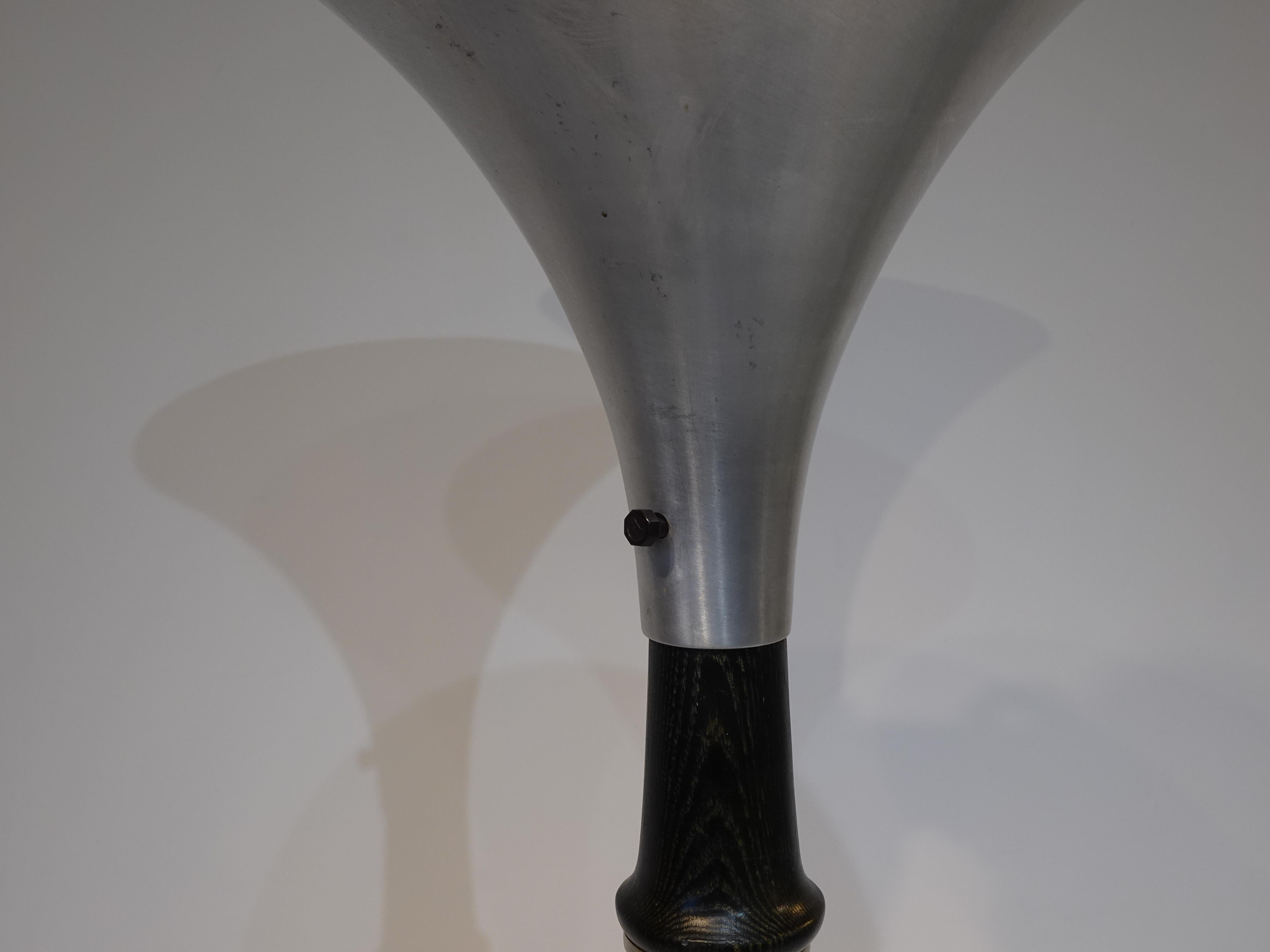 Torchiere Floor Lamp in the Manner of Russel Wright 1