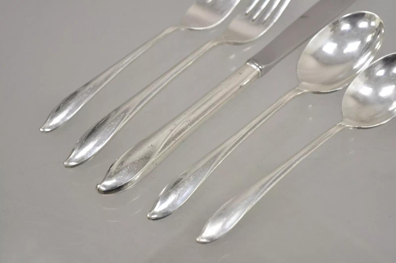 Unknown Torchlight by International Sterling Silver Flatware Set Service for 8 - 40 Pcs For Sale