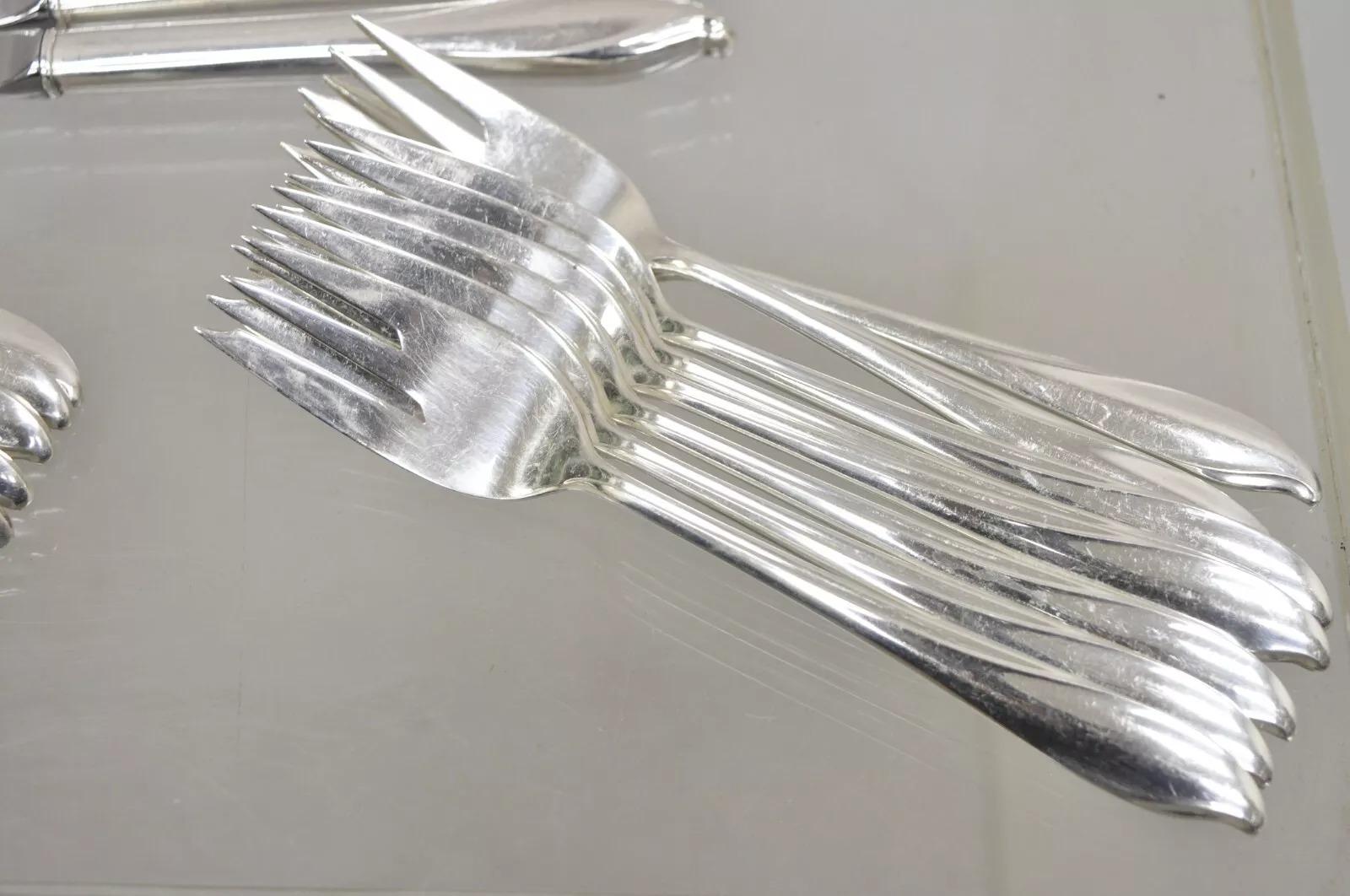 20th Century Torchlight by International Sterling Silver Flatware Set Service for 8 - 40 Pcs For Sale