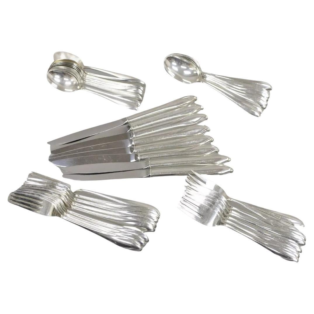 Torchlight by International Sterling Silver Flatware Set Service for 8 - 40 Pcs For Sale