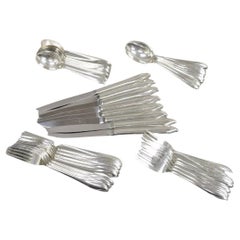 Juego de cubiertos Torchlight by International Sterling Silver Servicio para 8 - 40 piezas