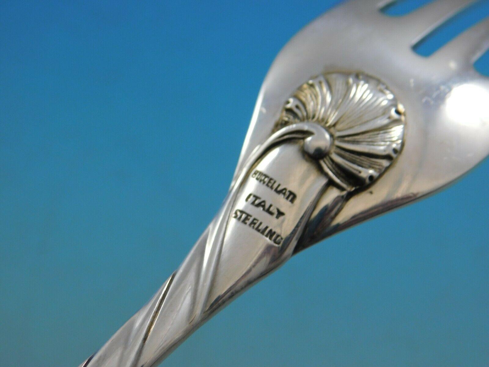 Torchon von Buccellati Italien Sterlingsilber Tafelbesteck Service 36 Teile 1