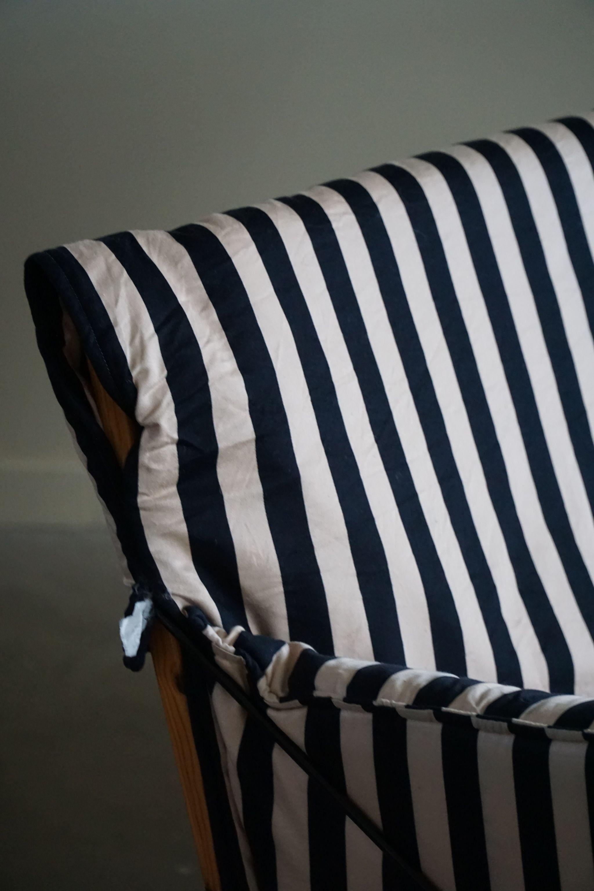 Tord Björklund, 2-Seater Sofa in Fabric & Pine, Model 