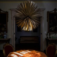 Tord Boontje 'Sun-Light of Love’ Metal Suspension Lamp in White for Foscarini