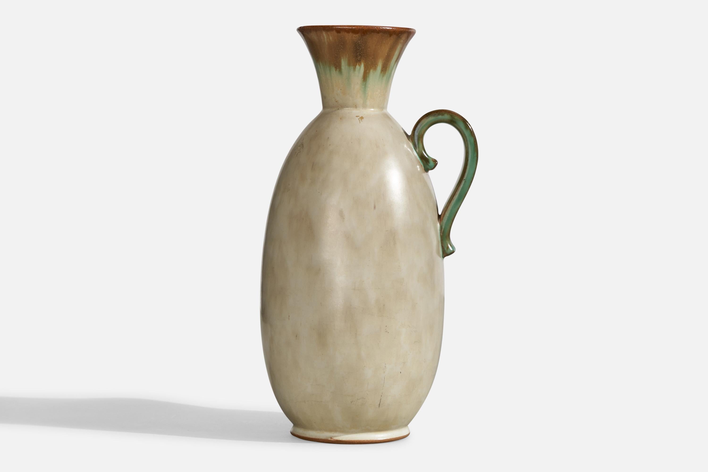 Suédois Töreboda Keramik, vase, céramique, Suède, années 1930 en vente