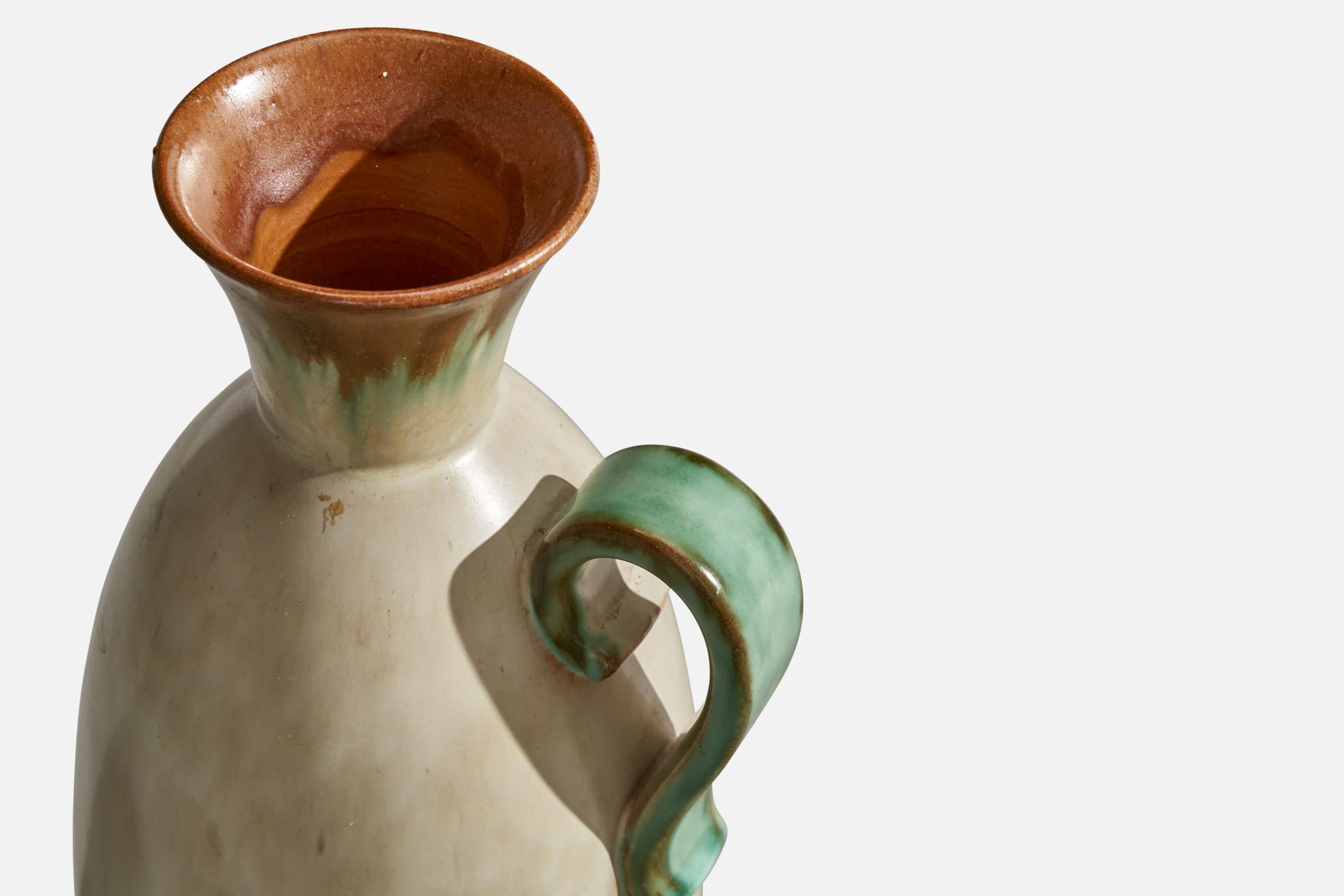 Töreboda Keramik, vase, céramique, Suède, années 1930 Bon état - En vente à High Point, NC