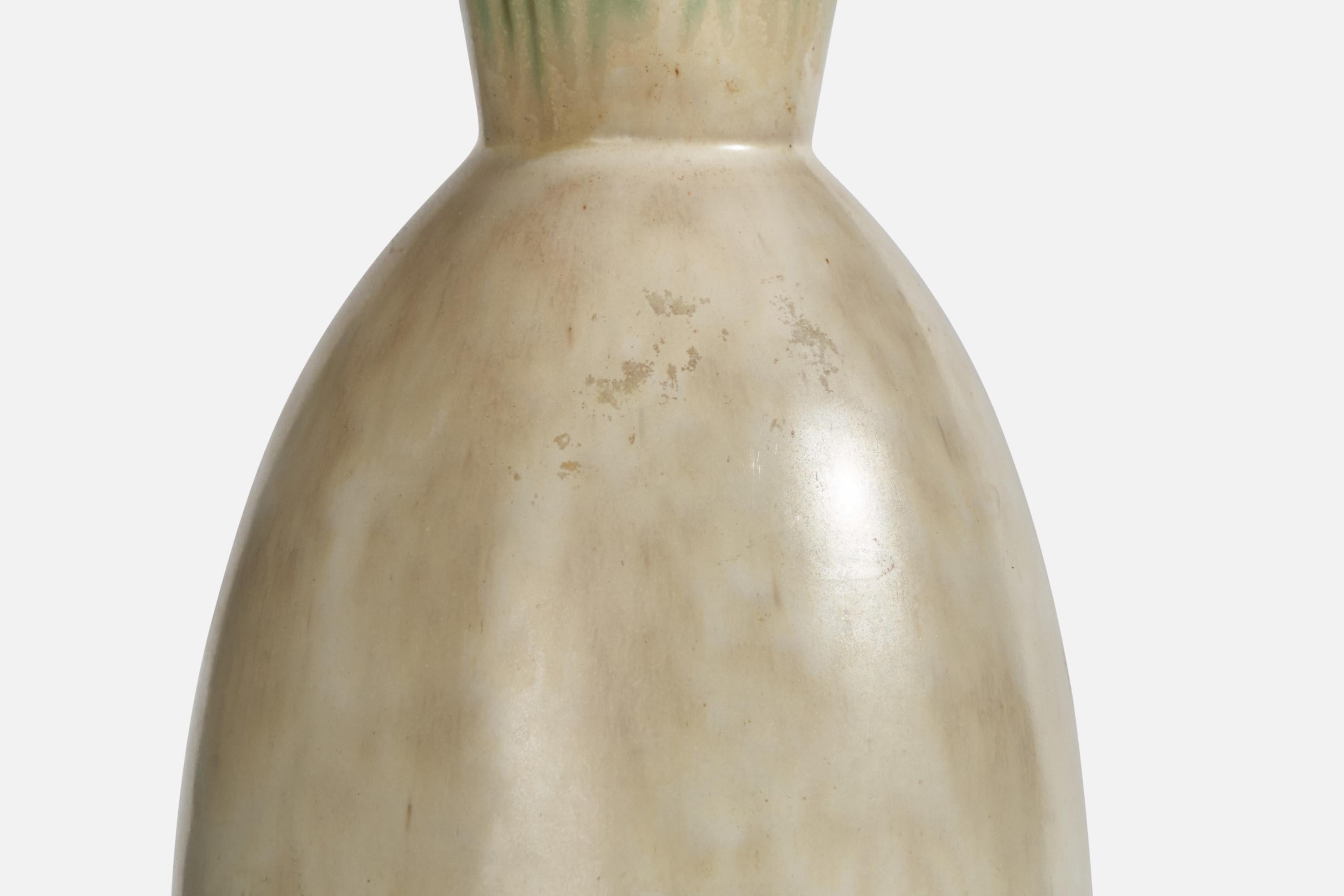Töreboda Keramik, vase, céramique, Suède, années 1930 en vente 1