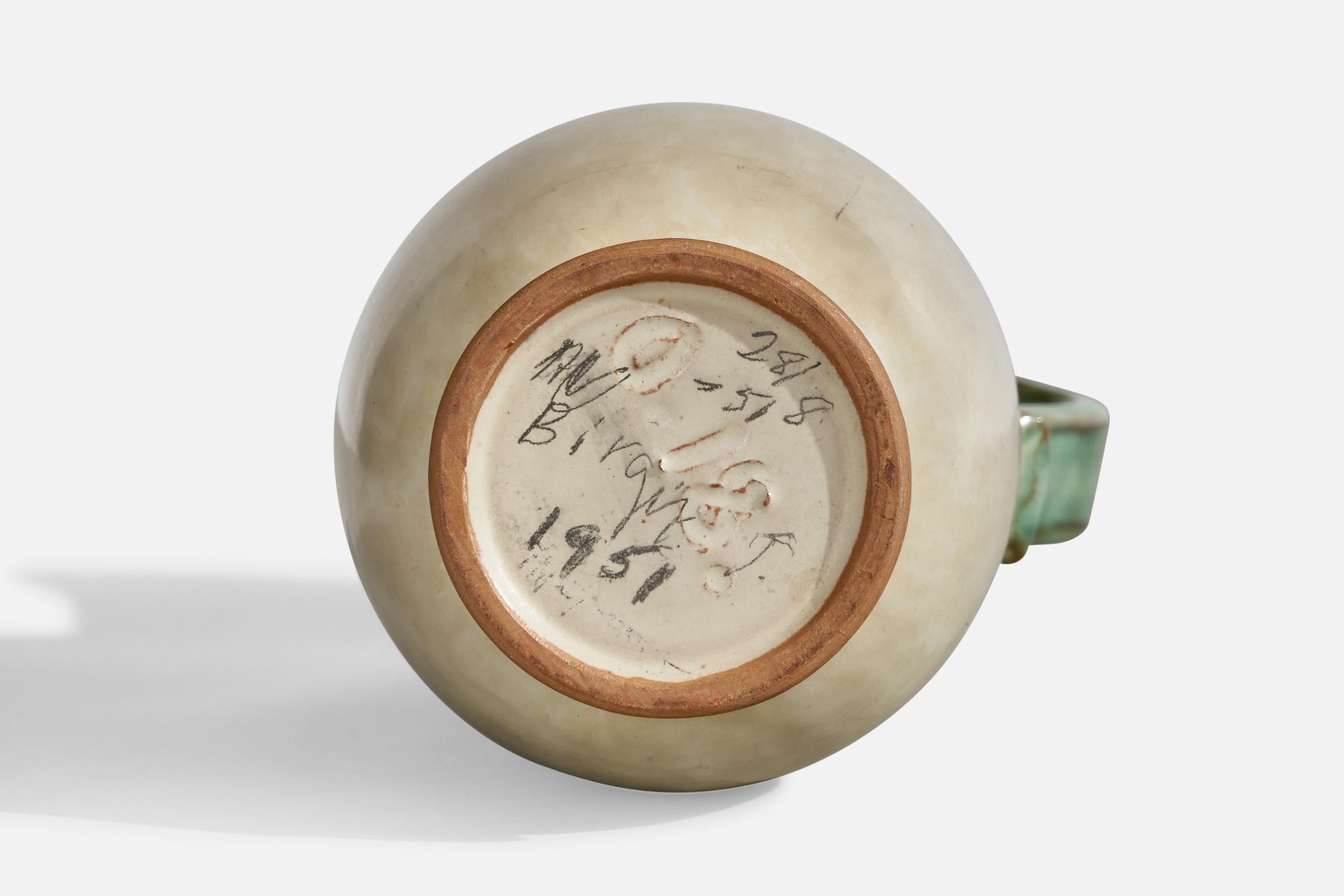Töreboda Keramik, vase, céramique, Suède, années 1930 en vente 2