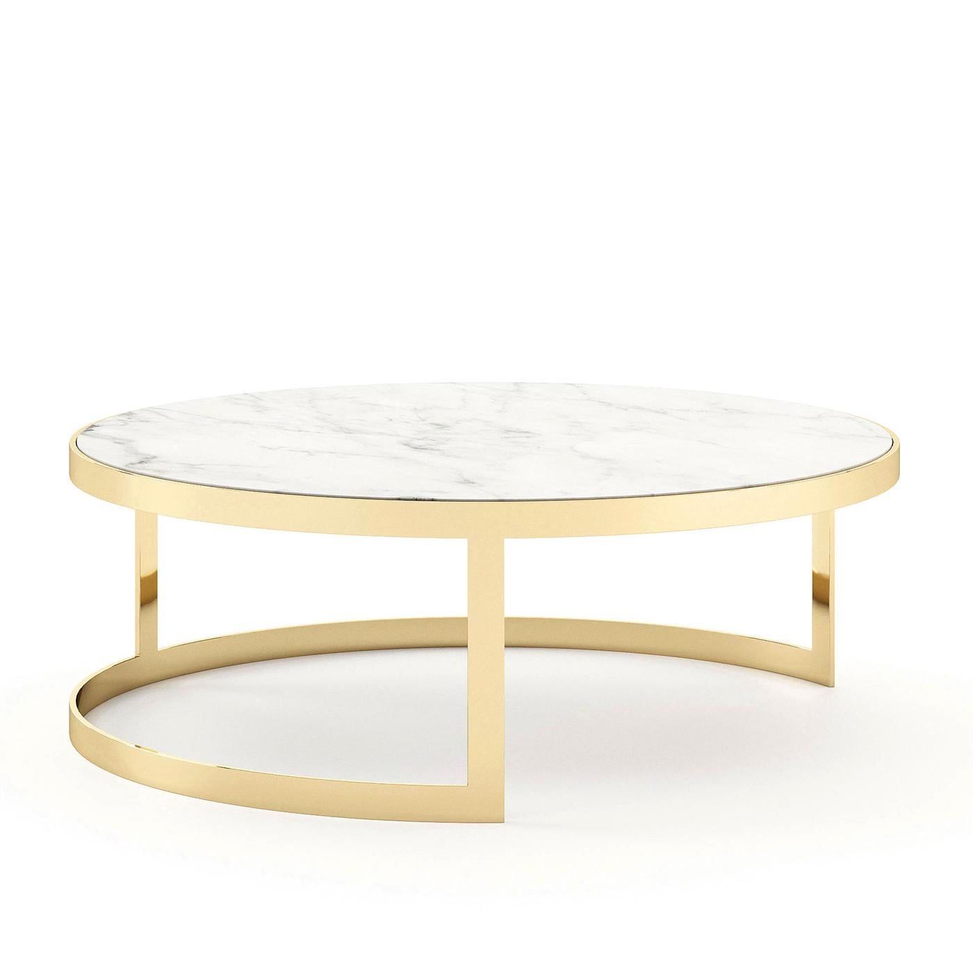 Polished Torent Set of 2 Coffee Table For Sale
