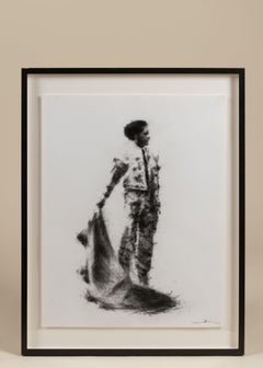 Torero #3, Framed Charcoal on Paper Drawing, Jeff Dikio, United States, 2005