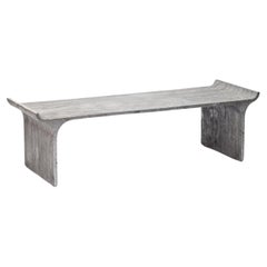 TORI Contemporary Coffee Table in Sand Cast Aluminium by Ries
