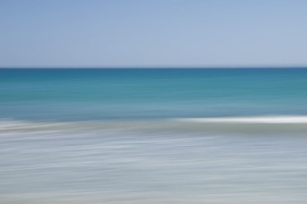 Tori Gagne Abstract Photograph - "Sea of Cortez Afternoon" Contemporary Landscape Photograph, 16" x 24"