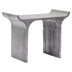 TORI Stool, Contemporary Cast Aluminum Seating, Made in Argentina