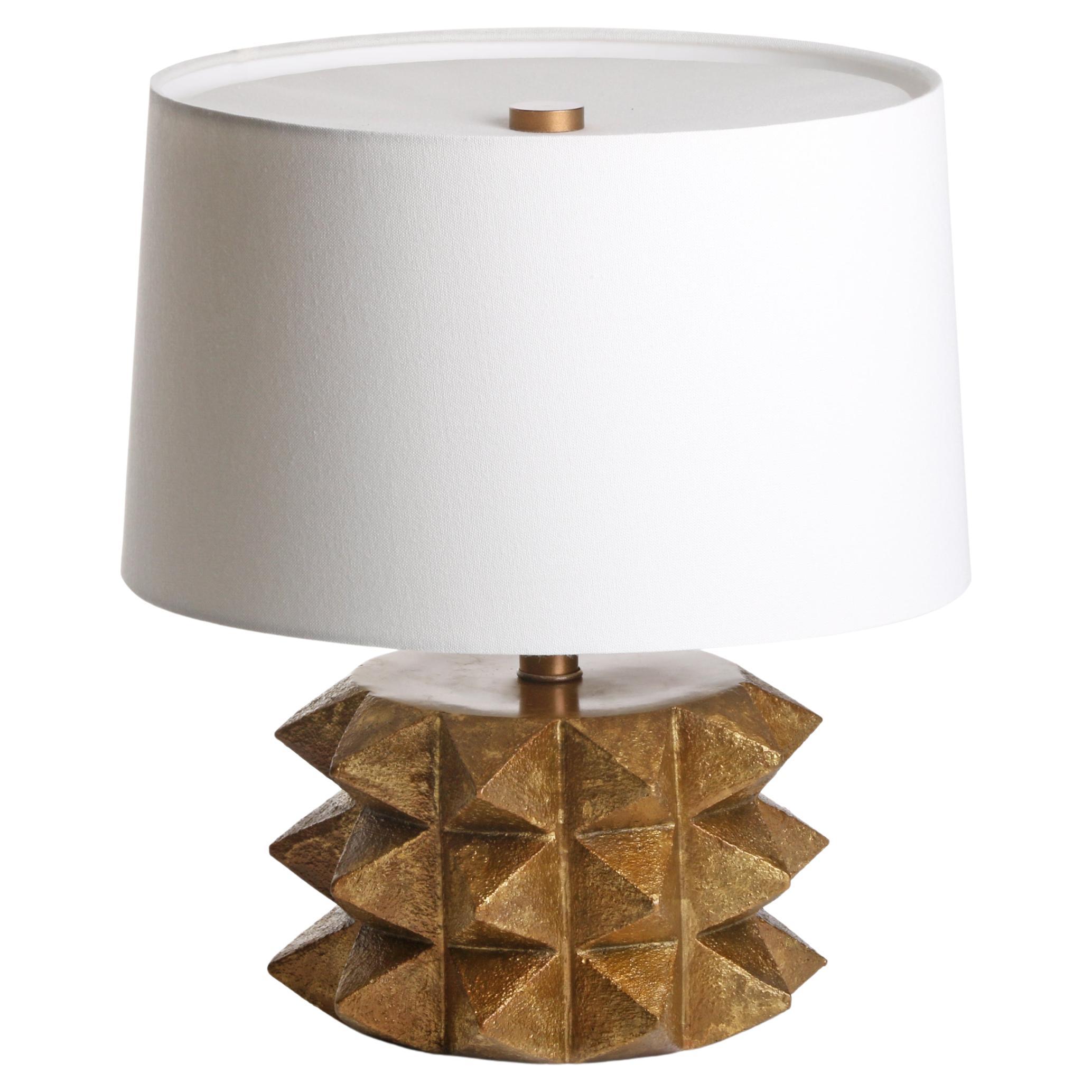 Toria Table Lamp in Gold Dusted Bronze by Brian Chaaban