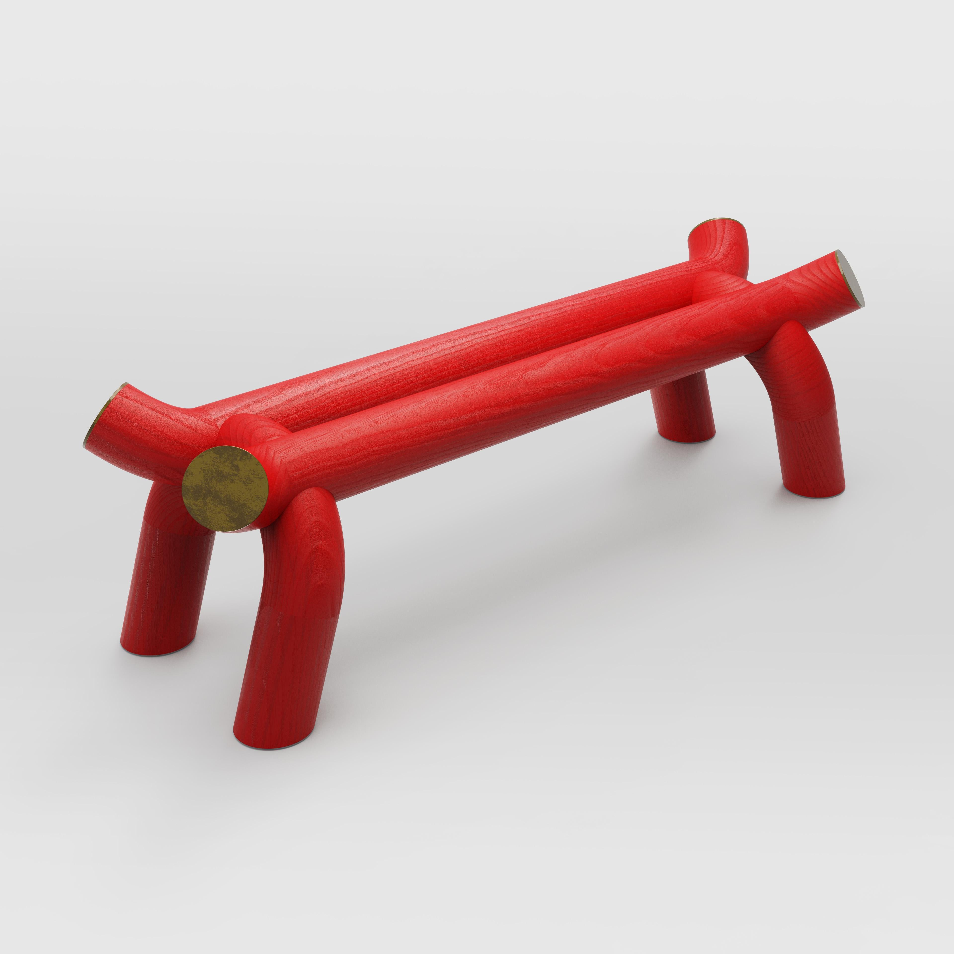 Torii: Japanese Style Bench In New Condition For Sale In Timisoara, RO