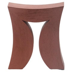 Torii, Sgabello in legno di scimmia rossa Rough Soli