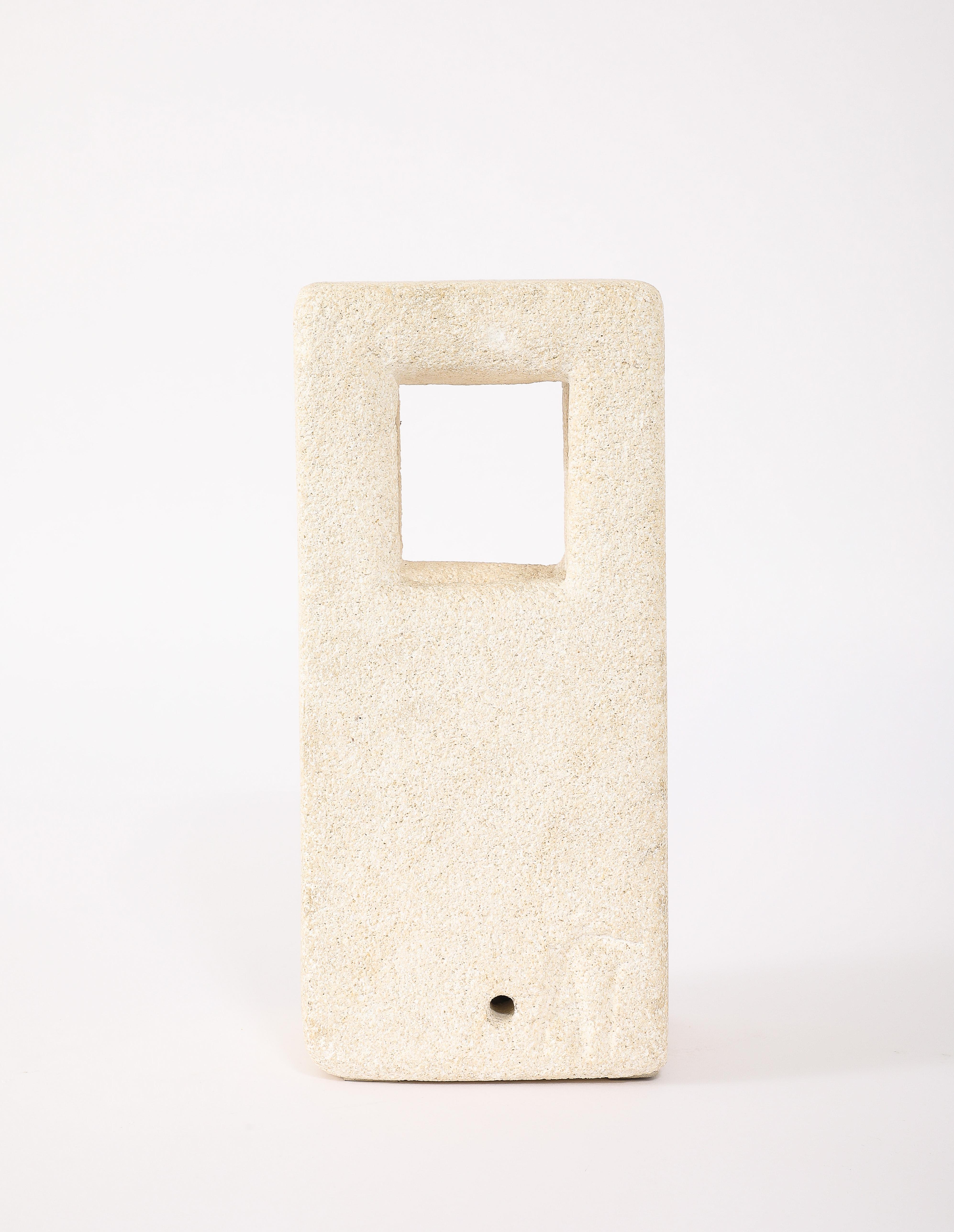 Lampe à bloc découpé Aormos, France, années 1960 en vente 4