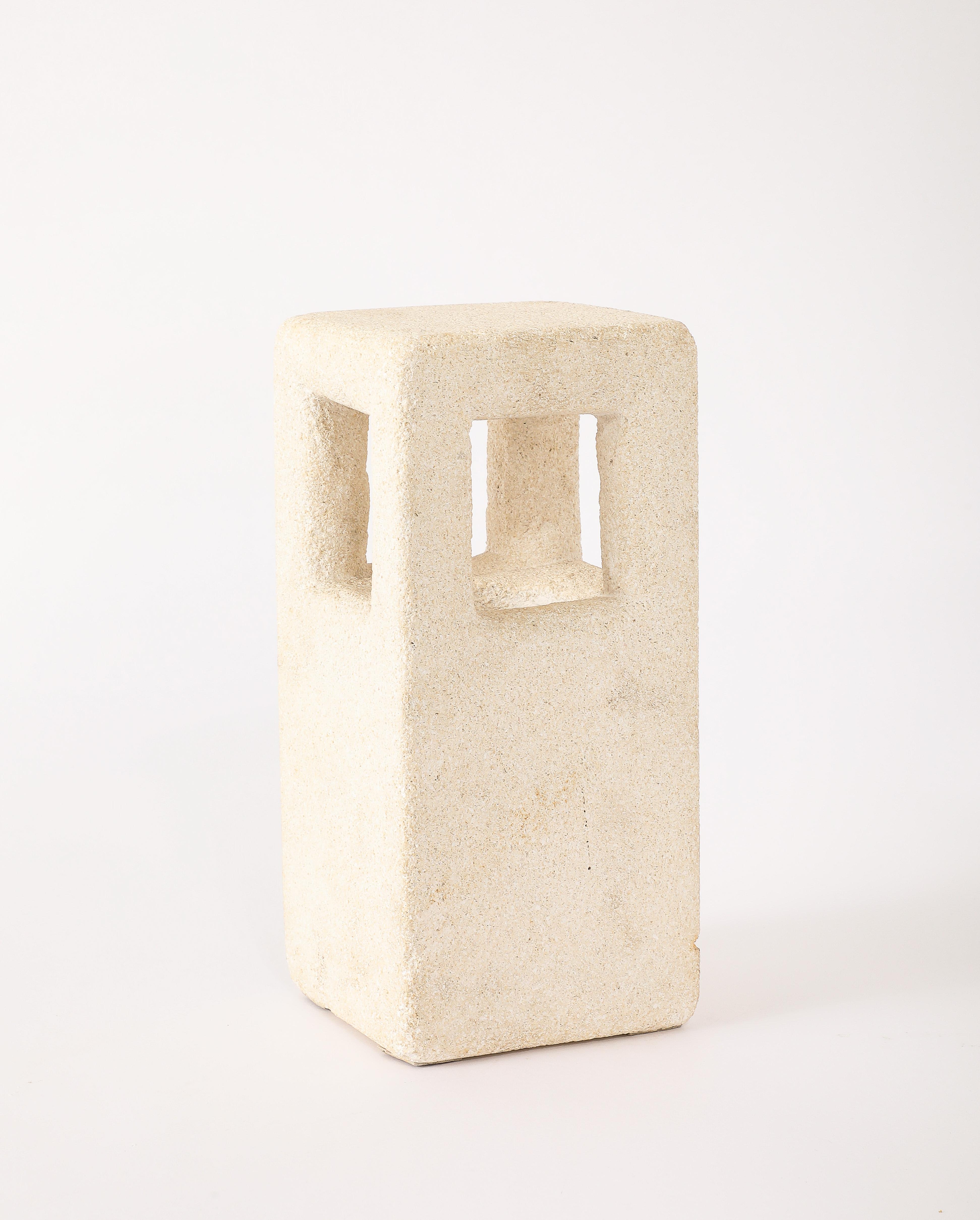 Lampe à bloc découpé Aormos, France, années 1960 en vente 5
